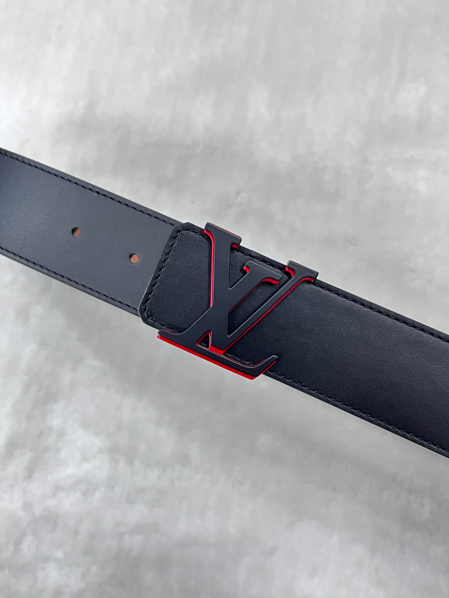 Basic Belt Cow Leather Red