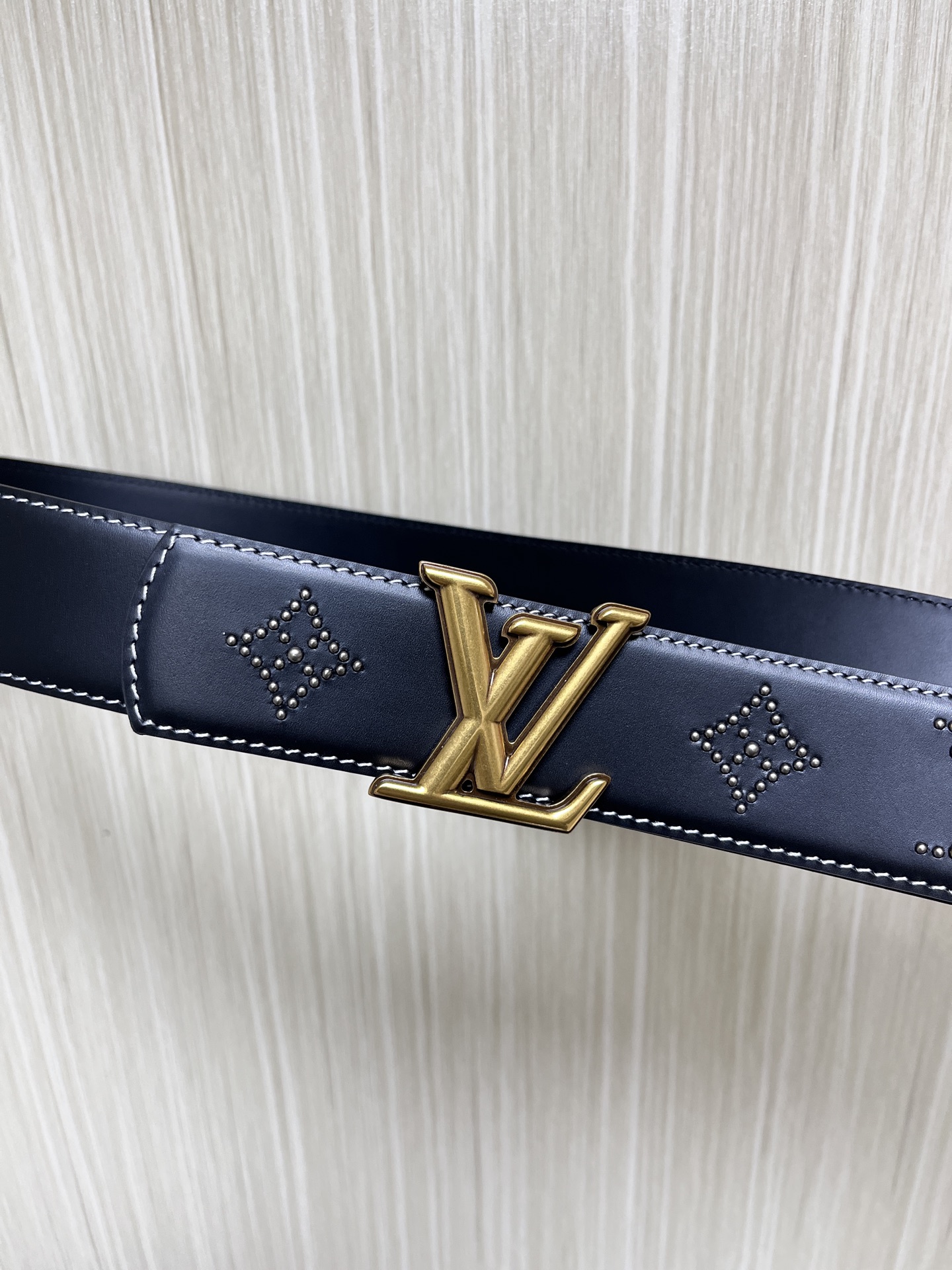 Louis Vuitton Male Basic Belt Cow Leather S-m-l