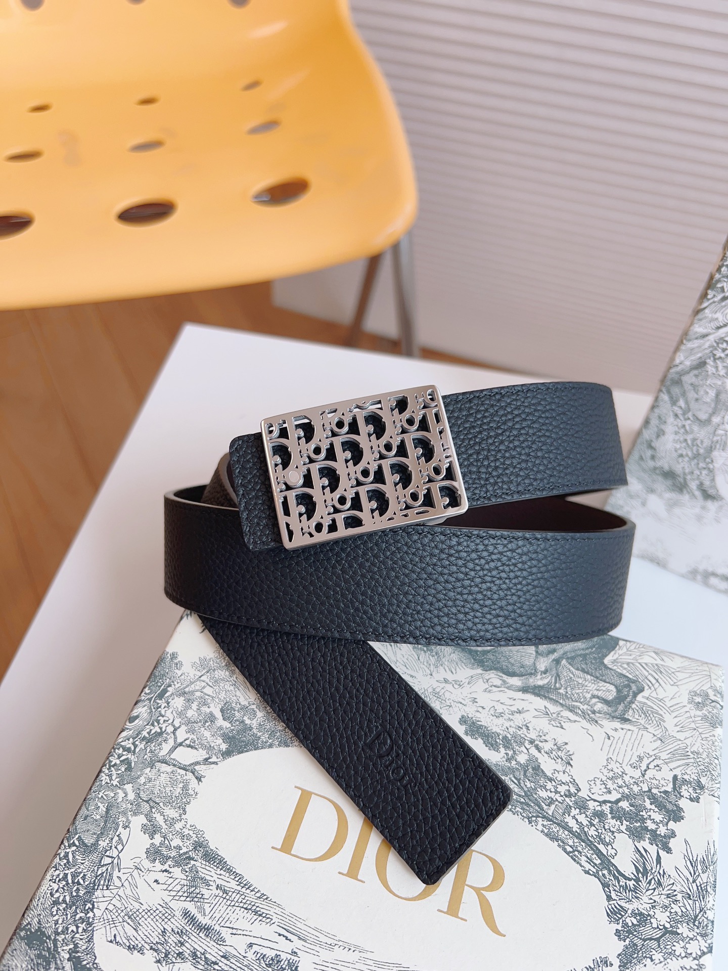 Dior Leather Belt M