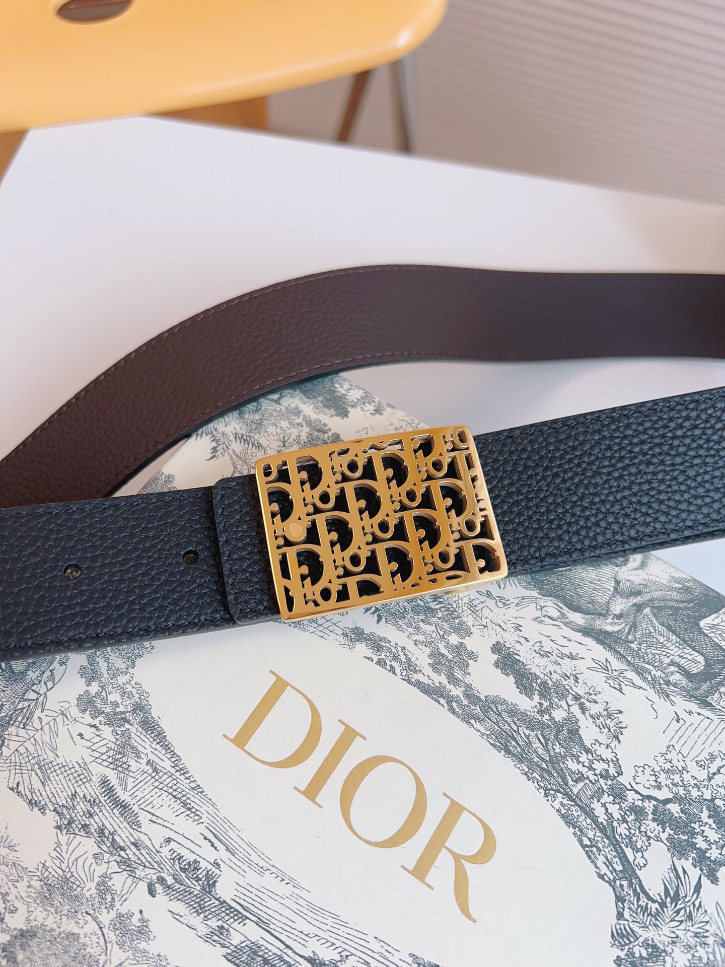 Dior Leather Belt M
