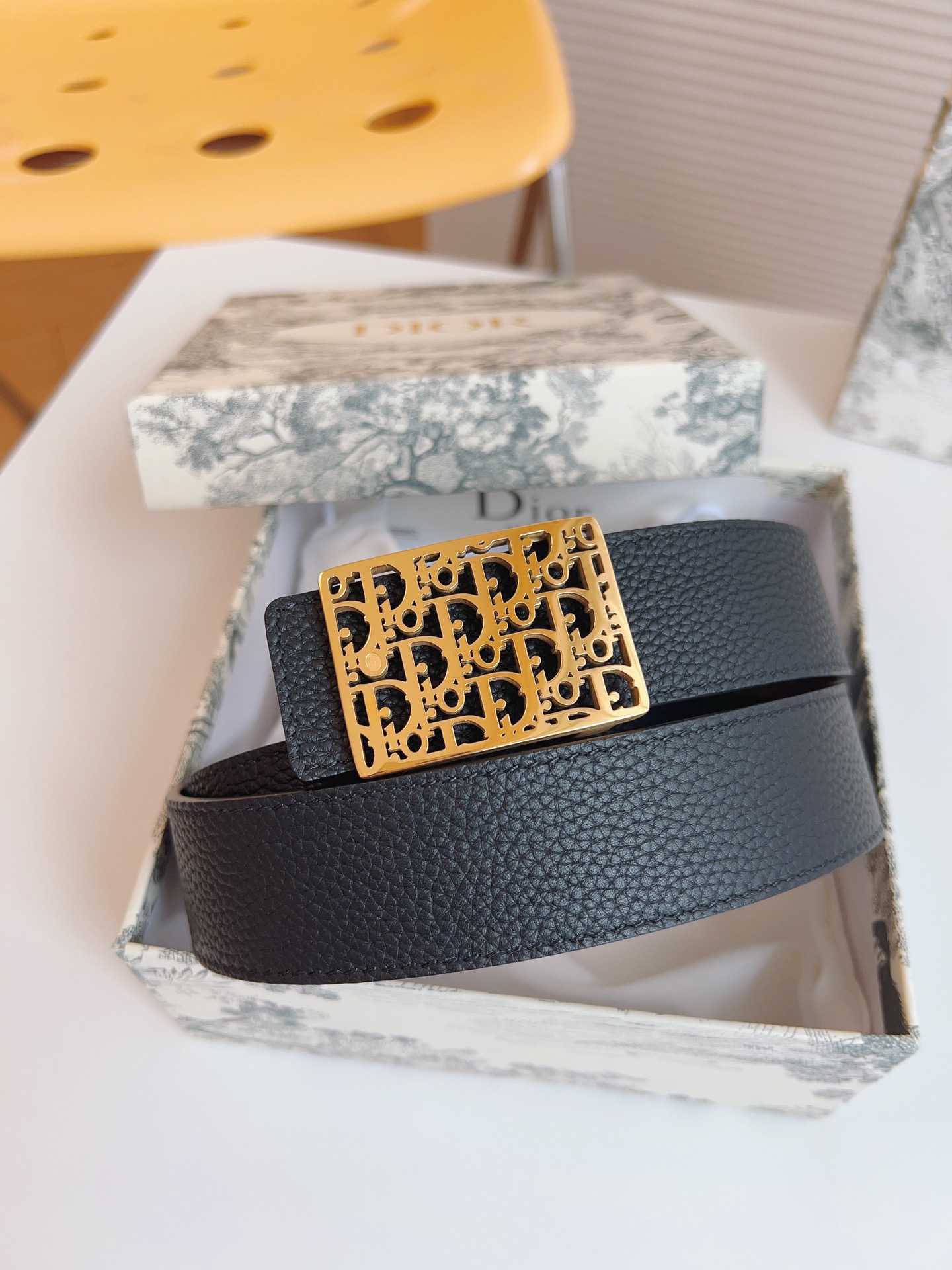 Dior Leather Belt M