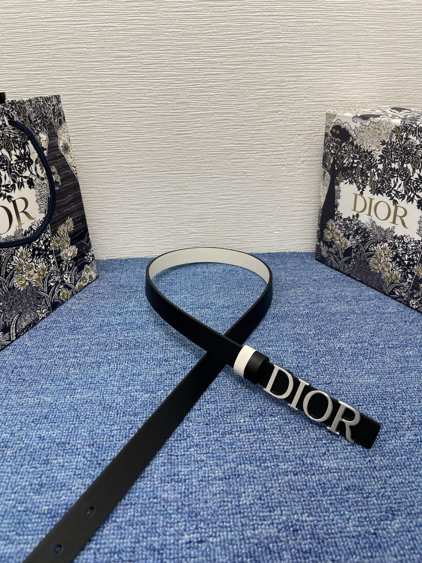 Dior Female Basic Belt Cow Leather Black S-m