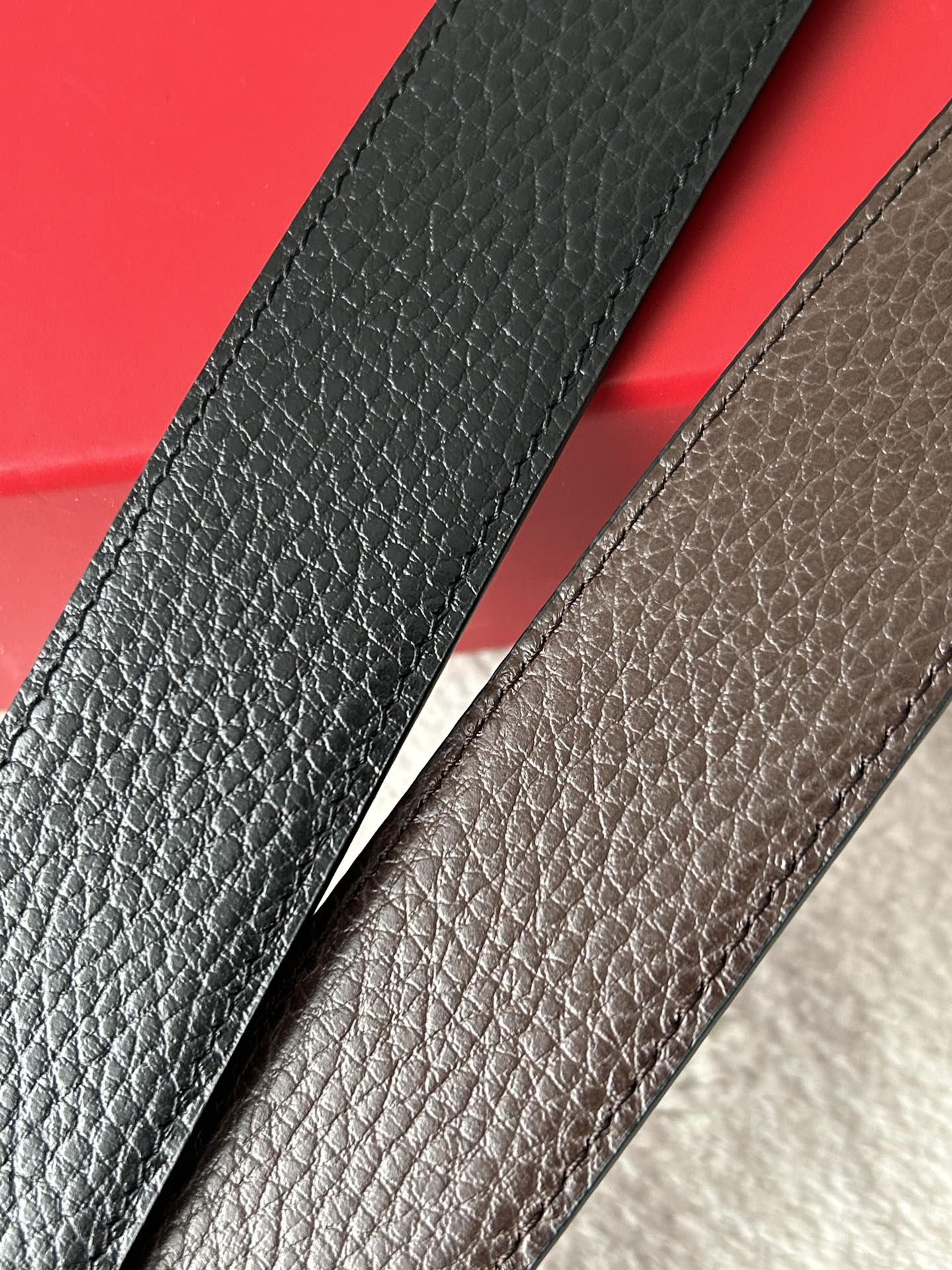 Salvatore Ferragamo Male Basic Belt Cow Leather Adjustable M