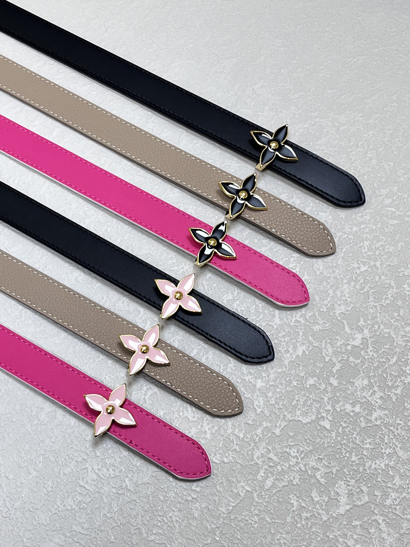 Louis Vuitton Female Basic Belt Red 0mm-s-m-l