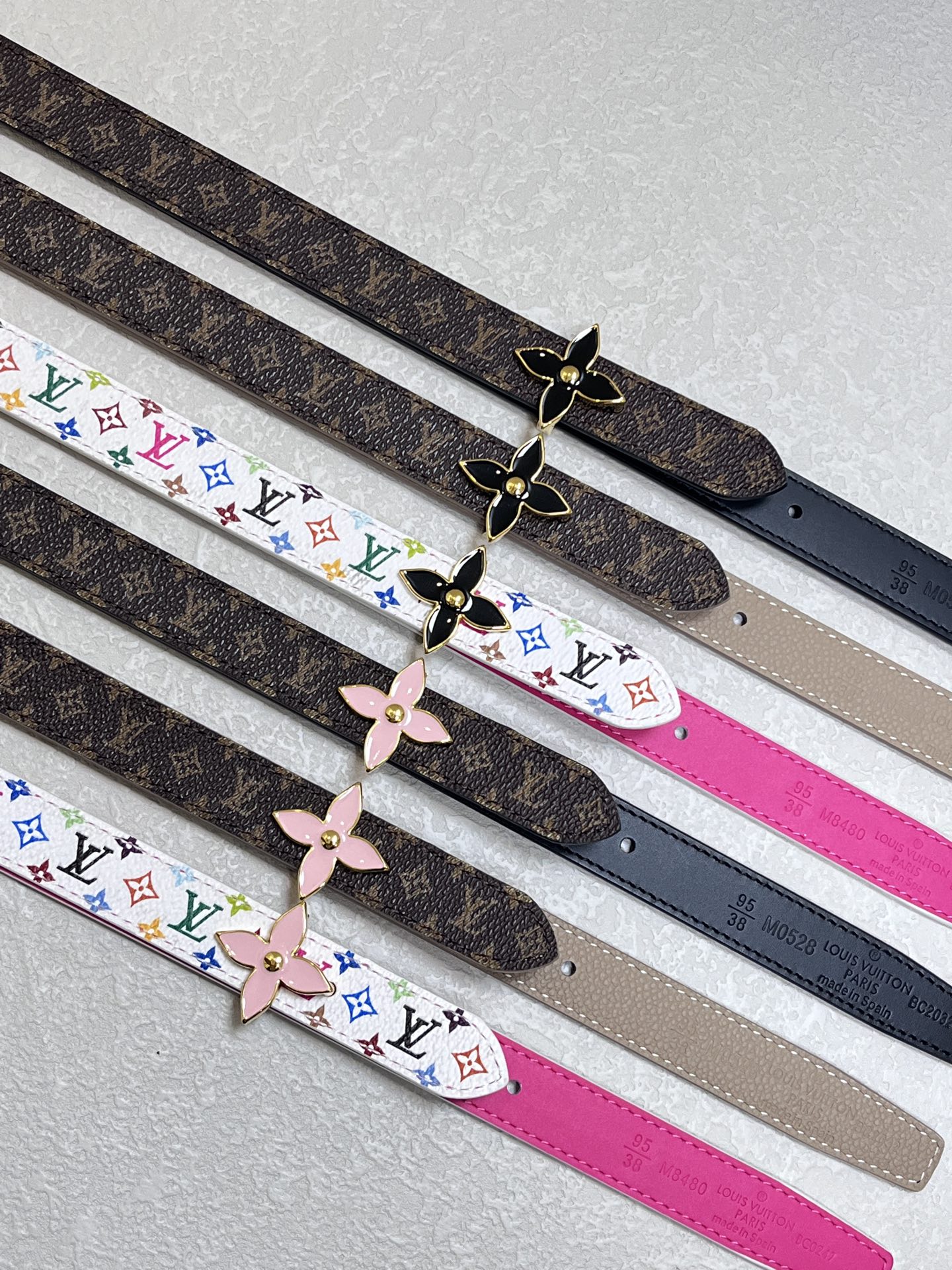 Louis Vuitton Female Basic Belt Red 0mm-s-m-l