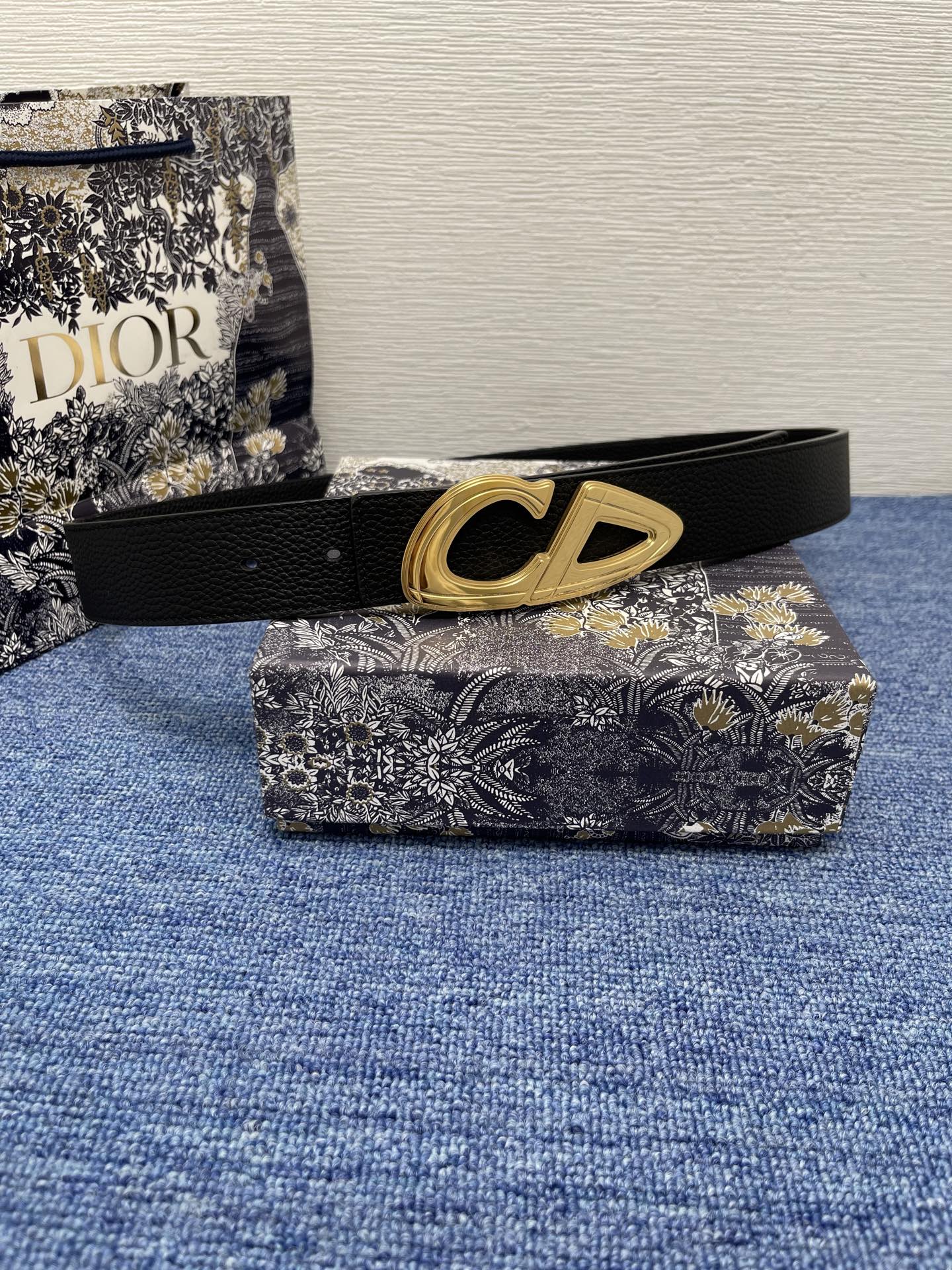 Dior Male Basic Belt Black