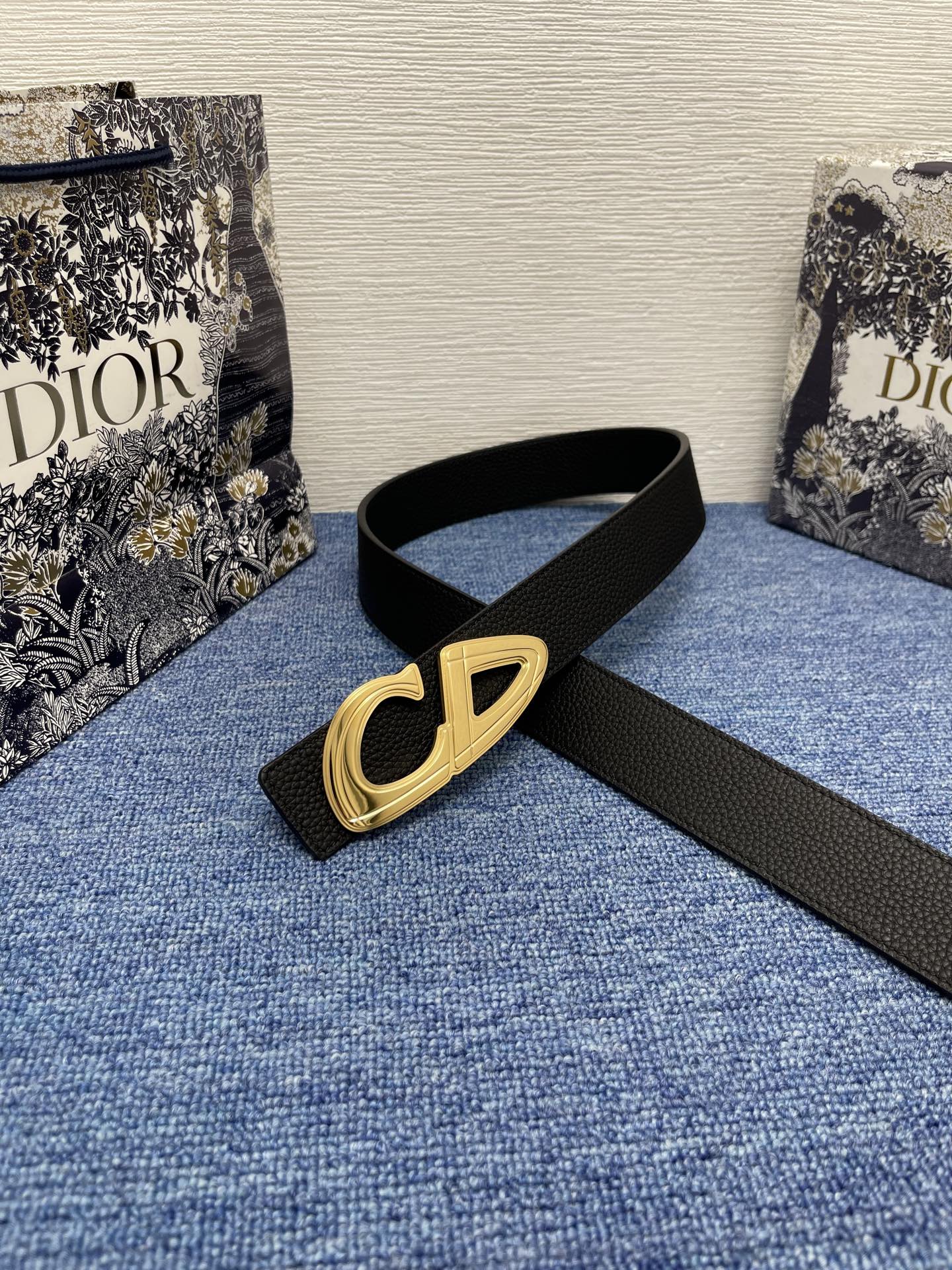 Dior Male Basic Belt Black