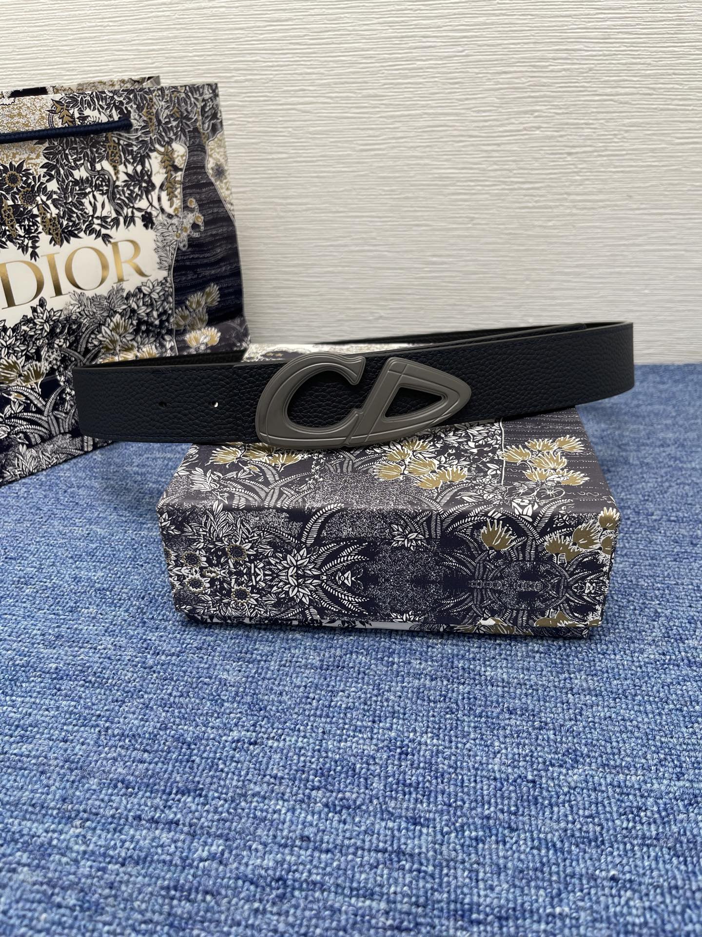 Dior Male Basic Belt Black