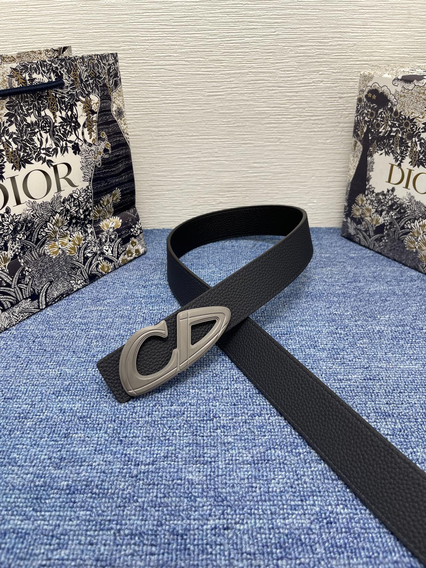 Dior Male Basic Belt Black