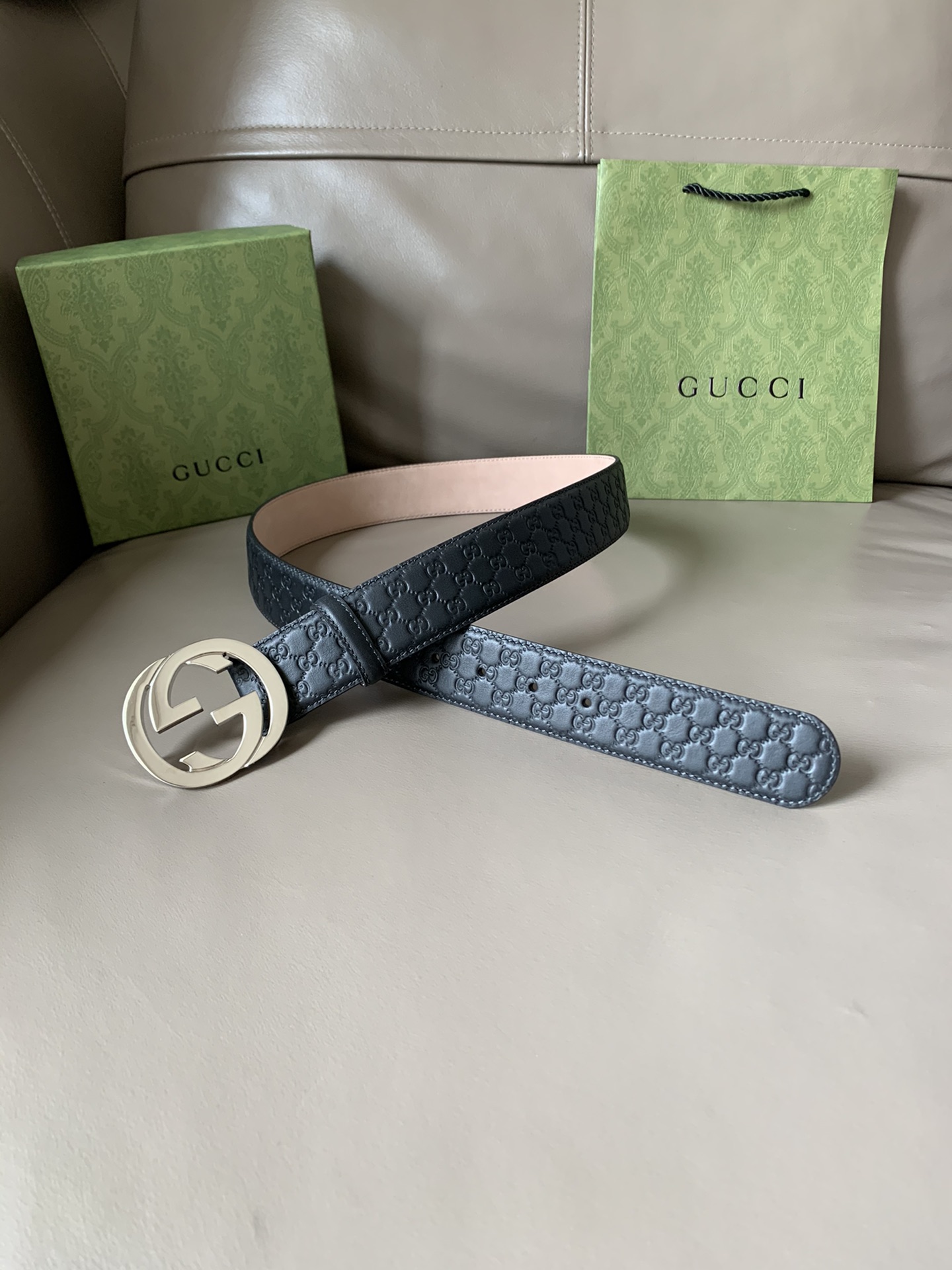 Gucci Basic Belt Black M