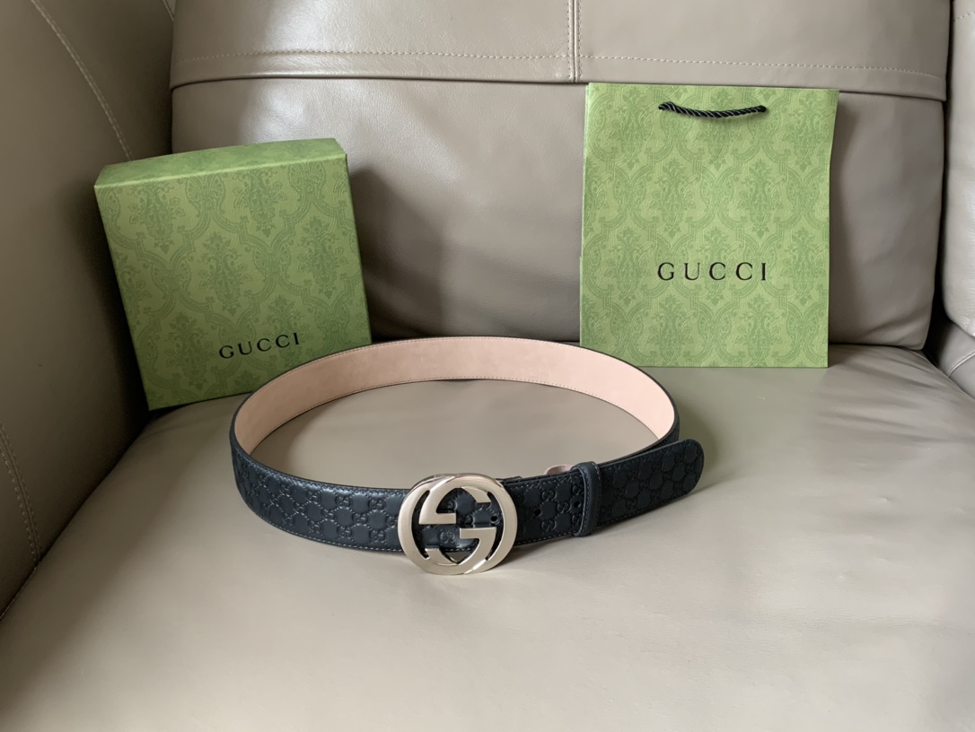 Gucci Basic Belt Black M