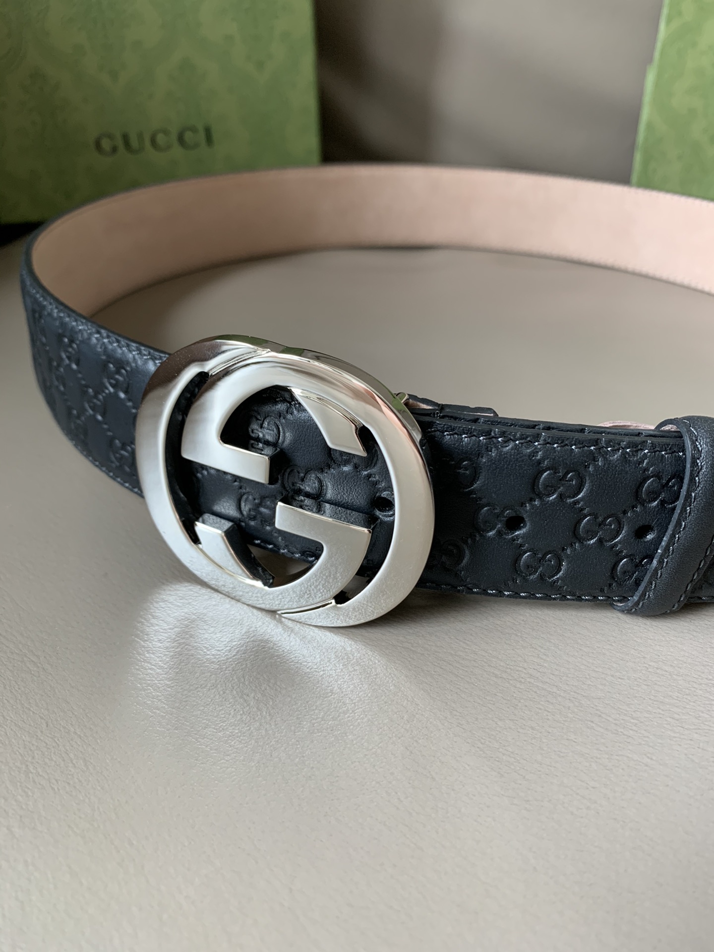 Gucci Basic Belt Black M