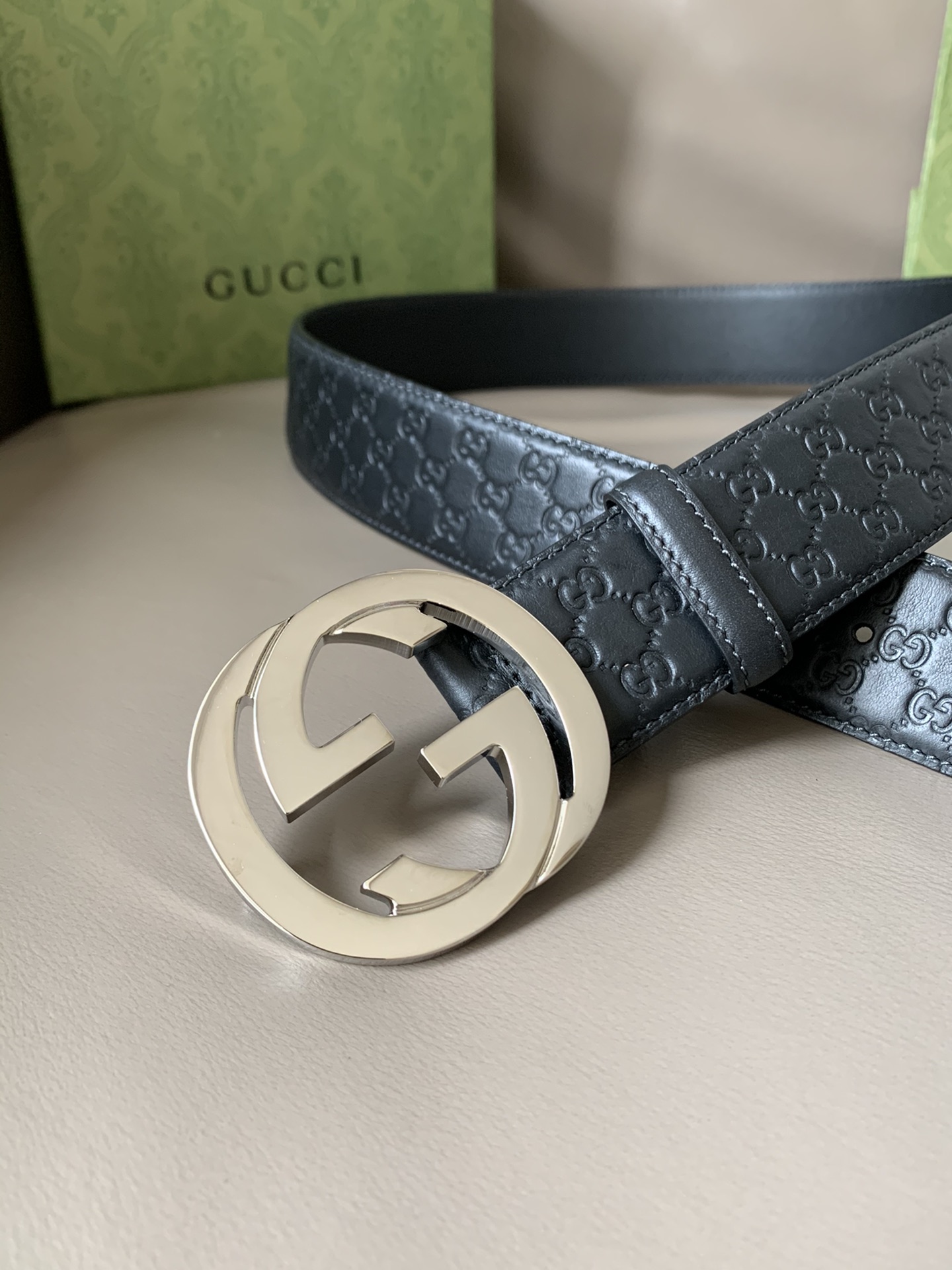 Gucci Basic Belt Black M