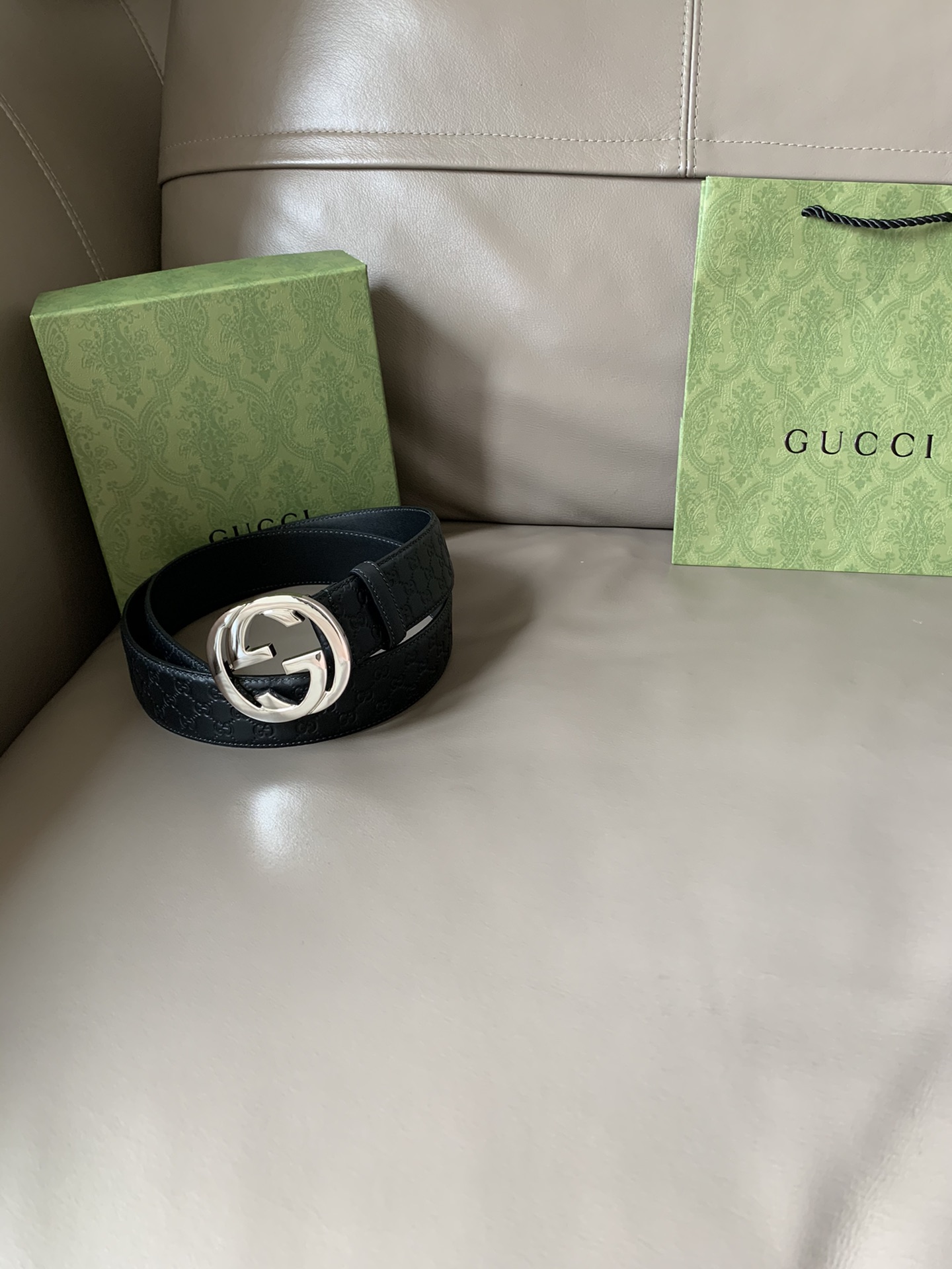 Gucci Basic Belt Black M