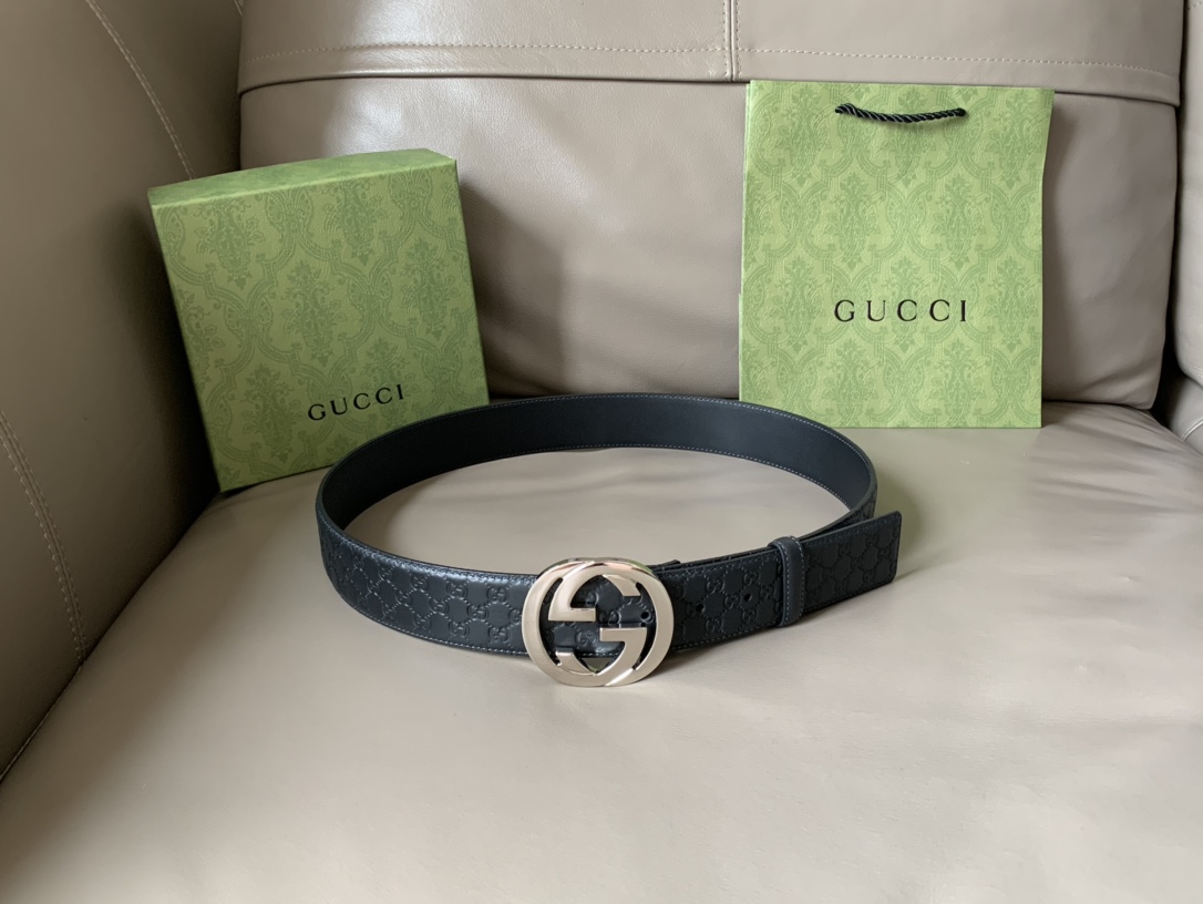 Gucci Basic Belt Black M