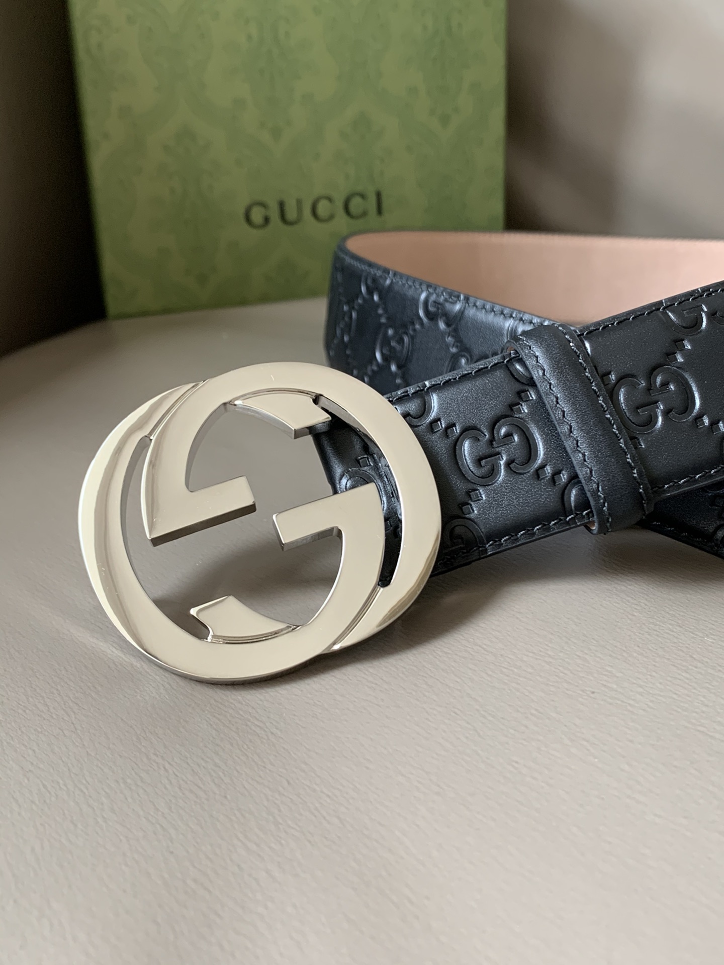 Gucci Basic Belt Black M