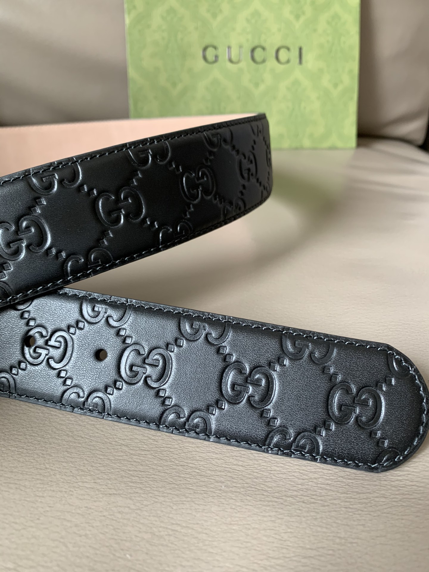 Gucci Basic Belt Black M
