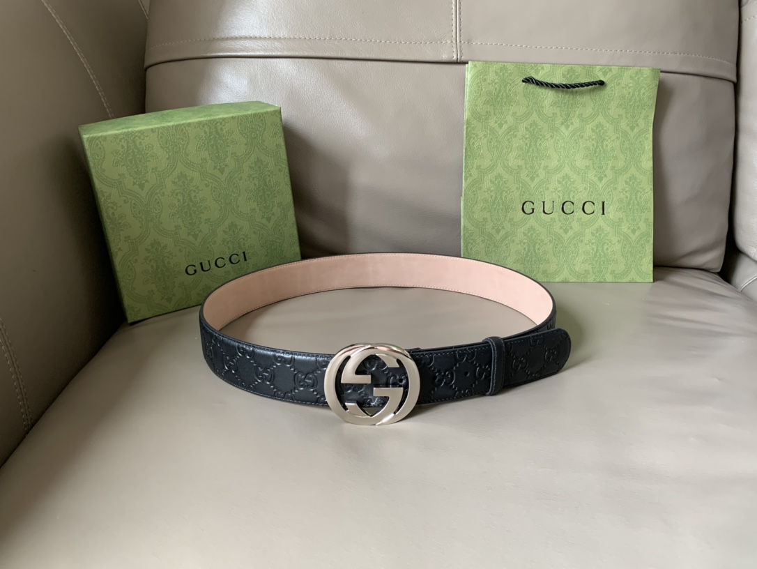 Gucci Basic Belt Black M