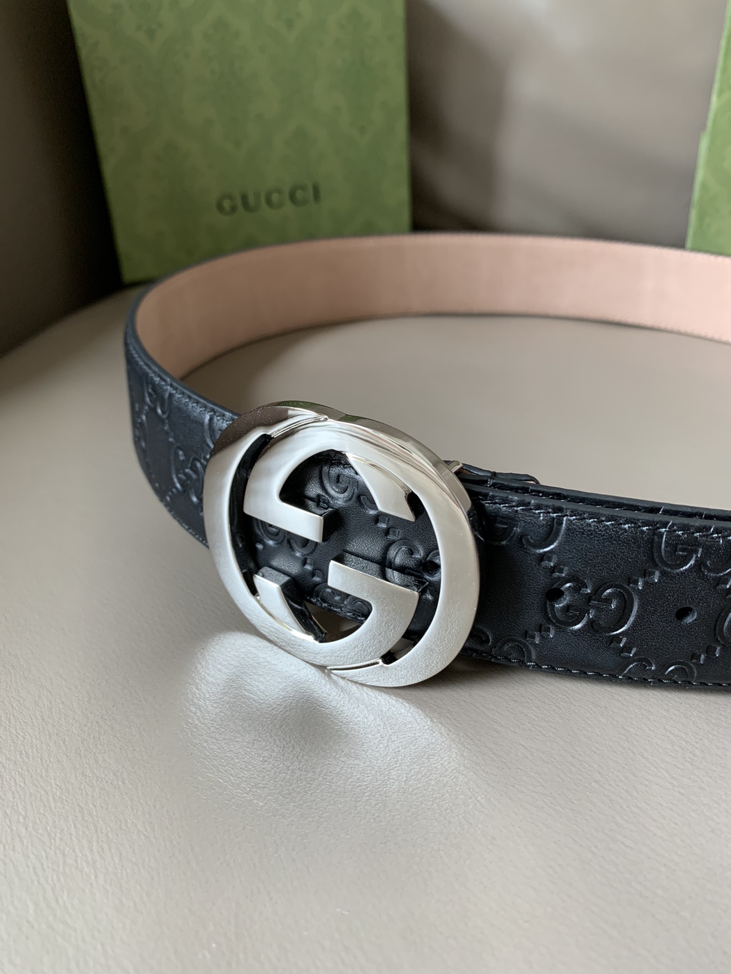 Gucci Basic Belt Black M