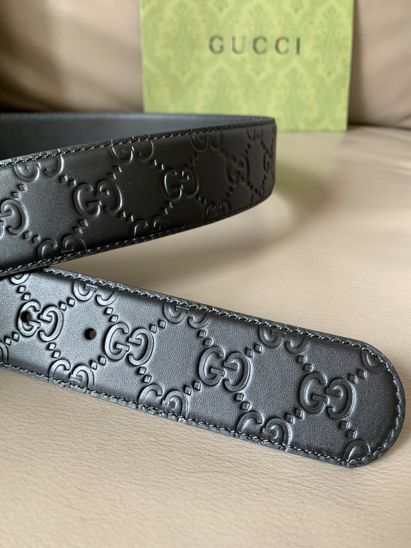 Gucci Basic Belt Black M