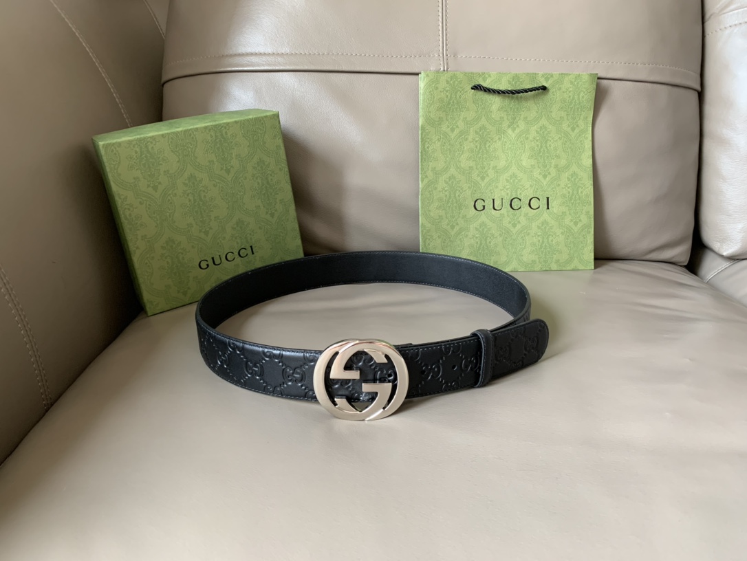 Gucci Basic Belt Black M