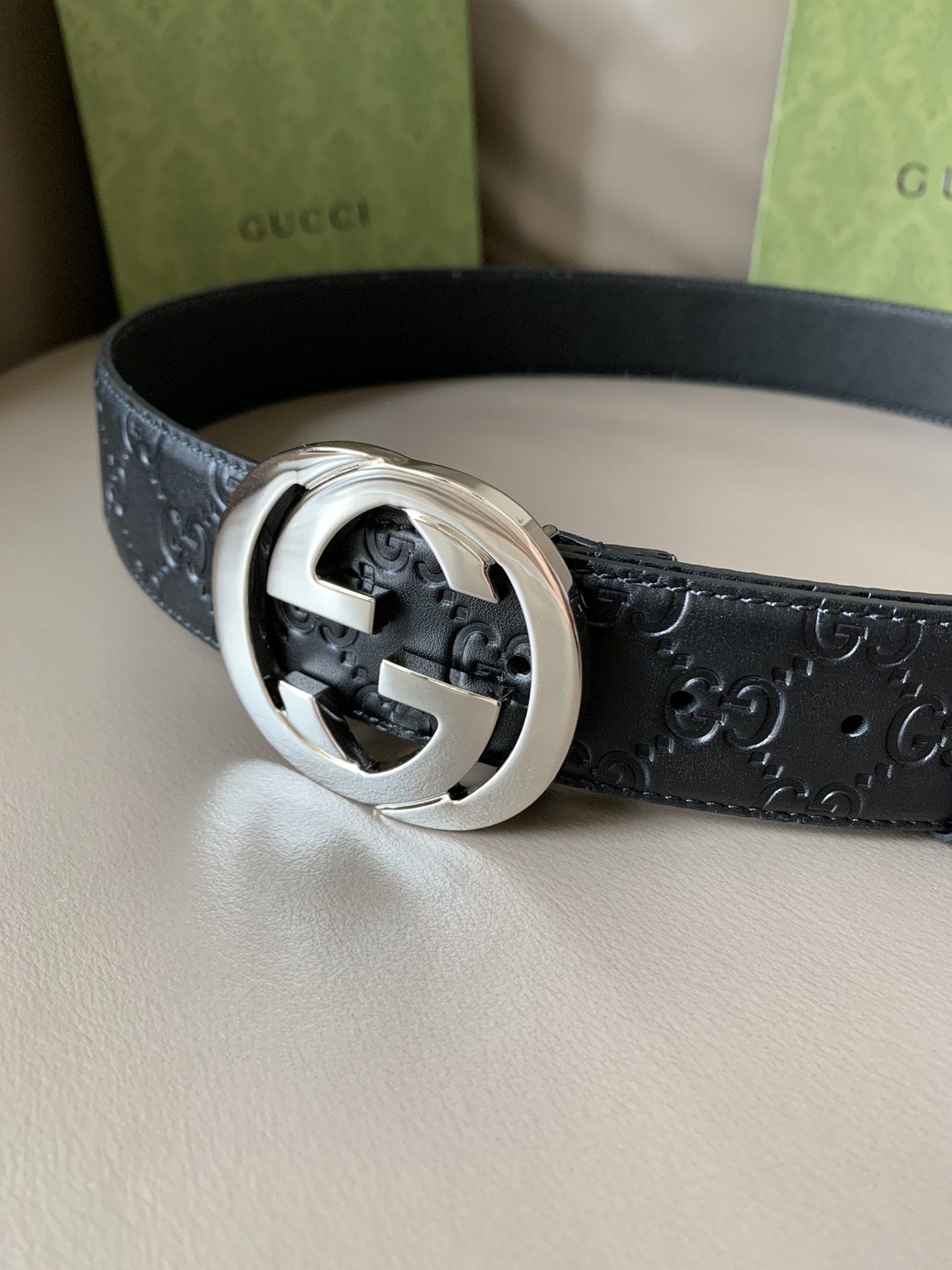 Gucci Basic Belt Black M
