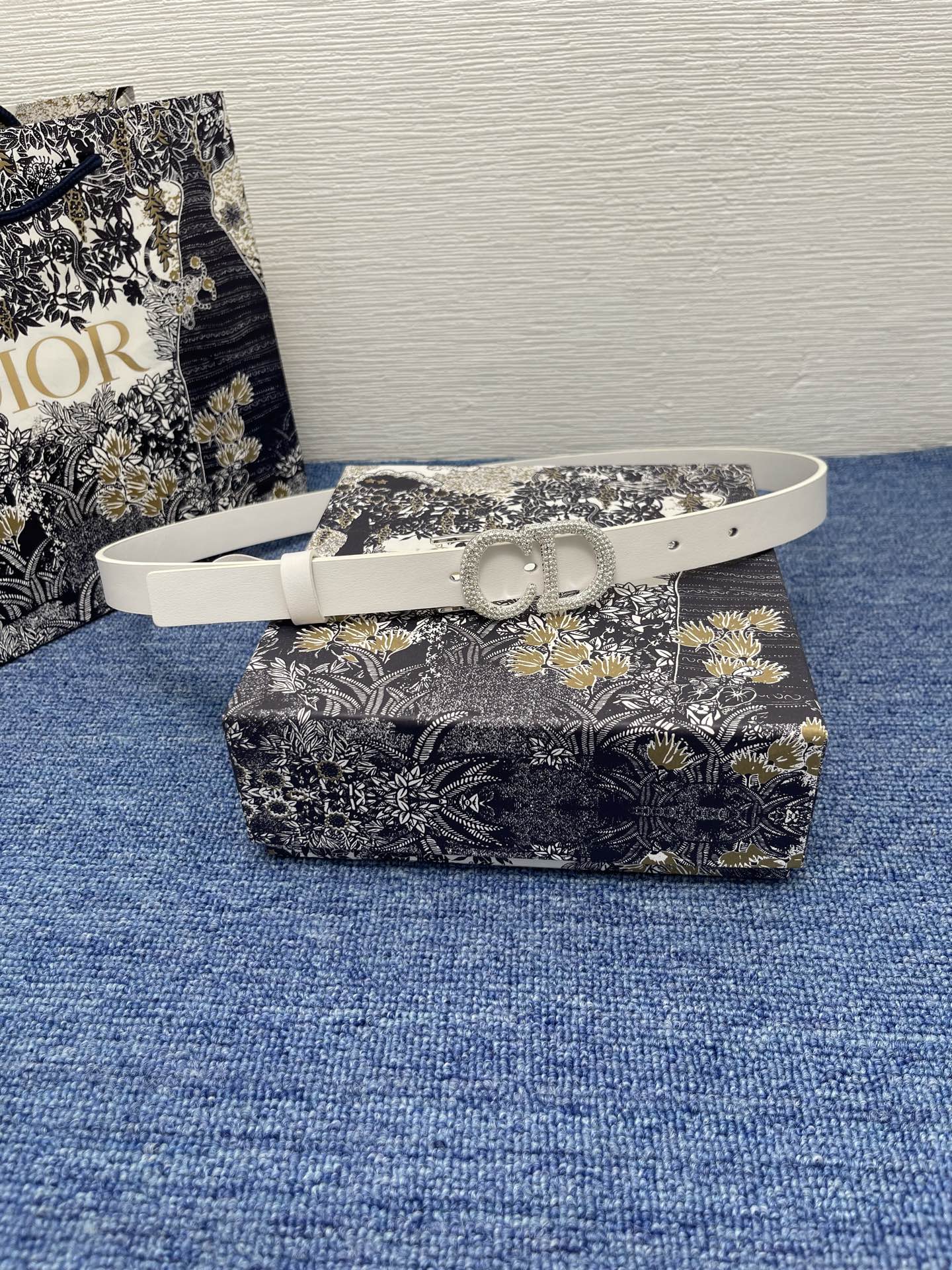 Dior Female Basic Belt Cow Leather Black M