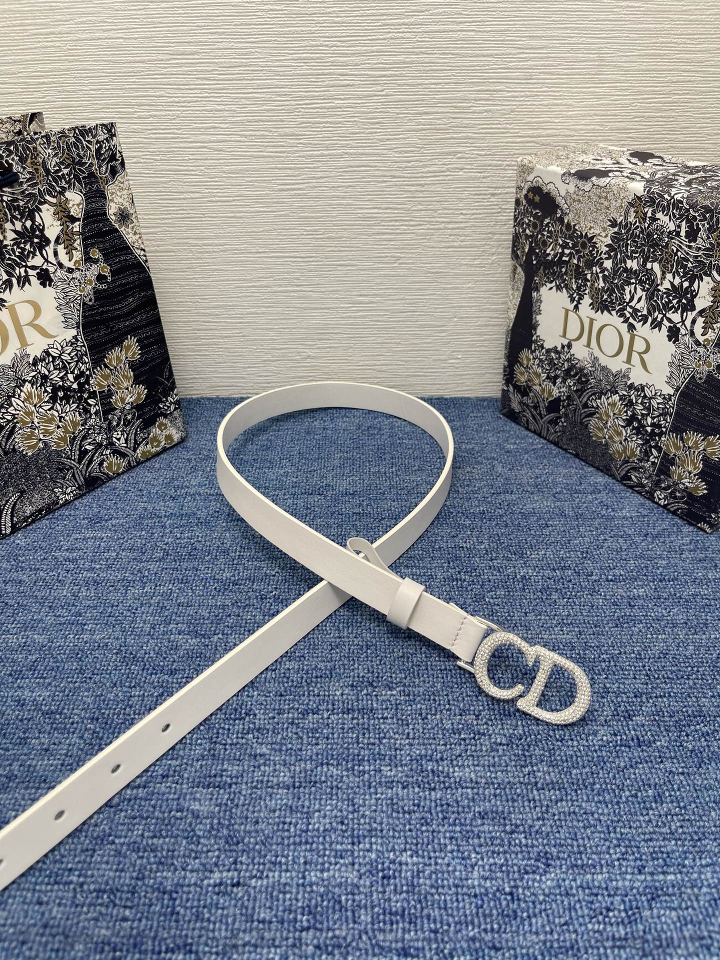 Dior Female Basic Belt Cow Leather Black M