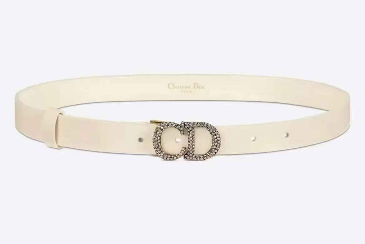 Dior Female Basic Belt Cow Leather Black M