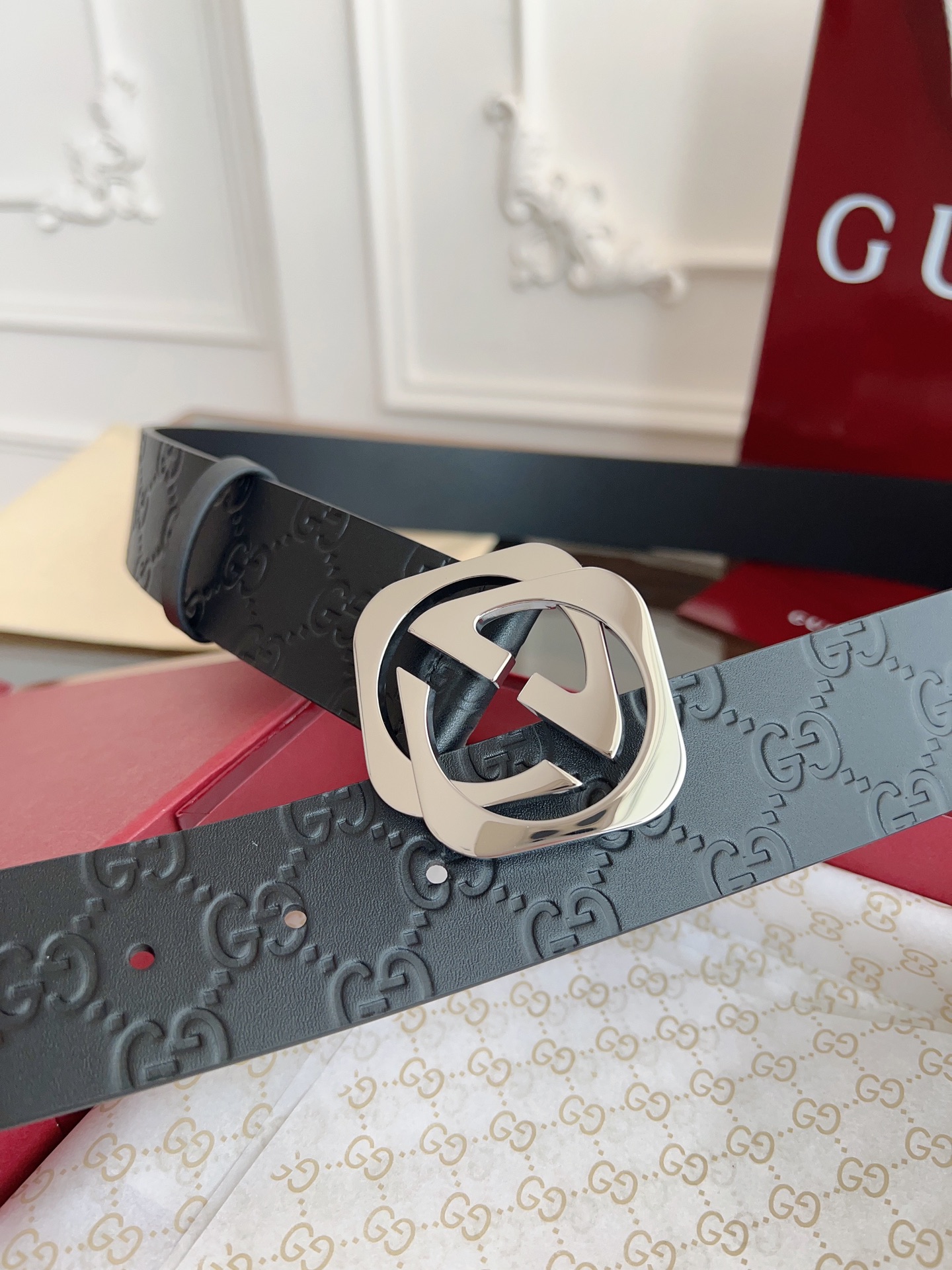 Gucci Basic Belt Black M