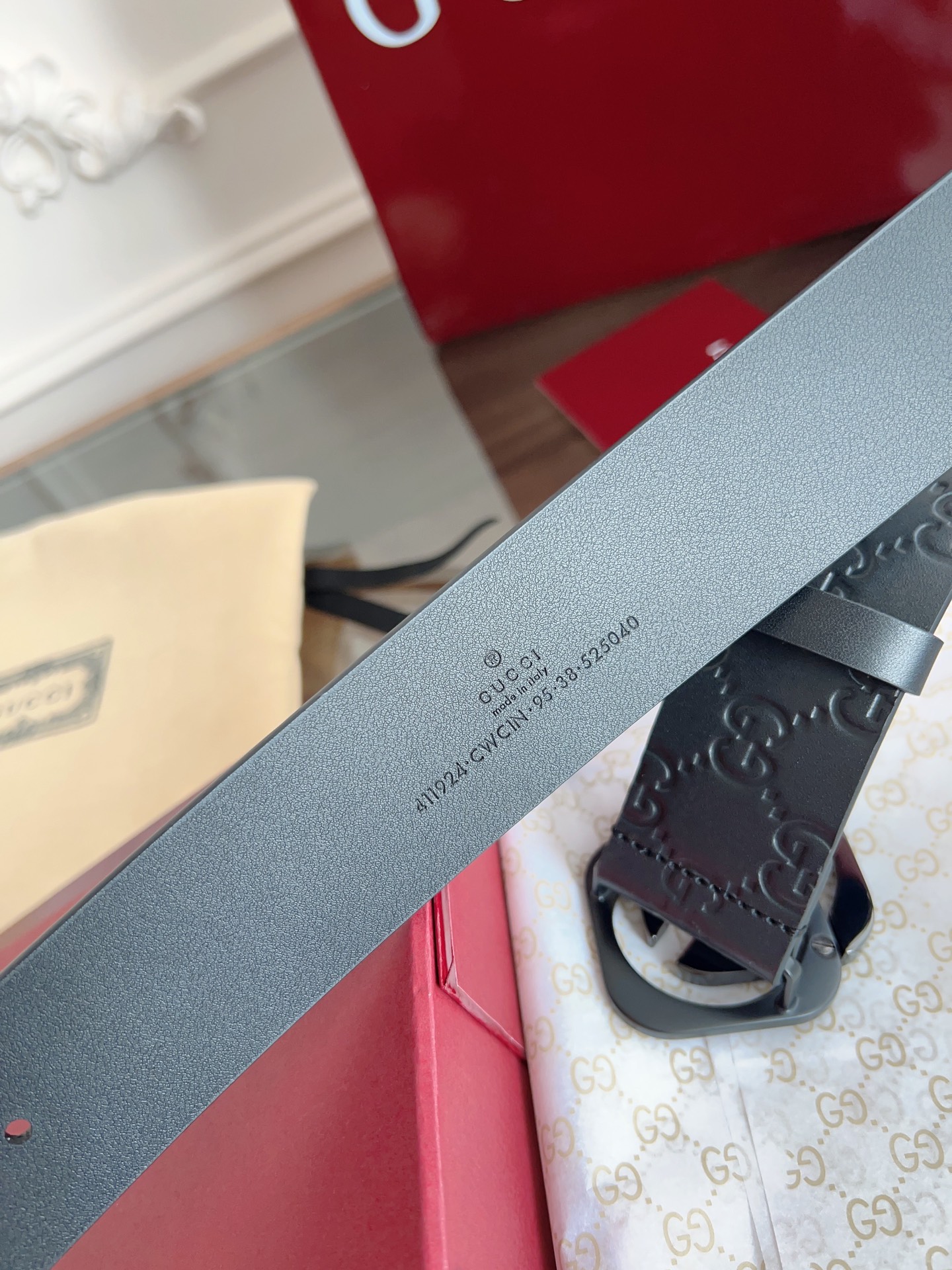 Gucci Basic Belt Black M