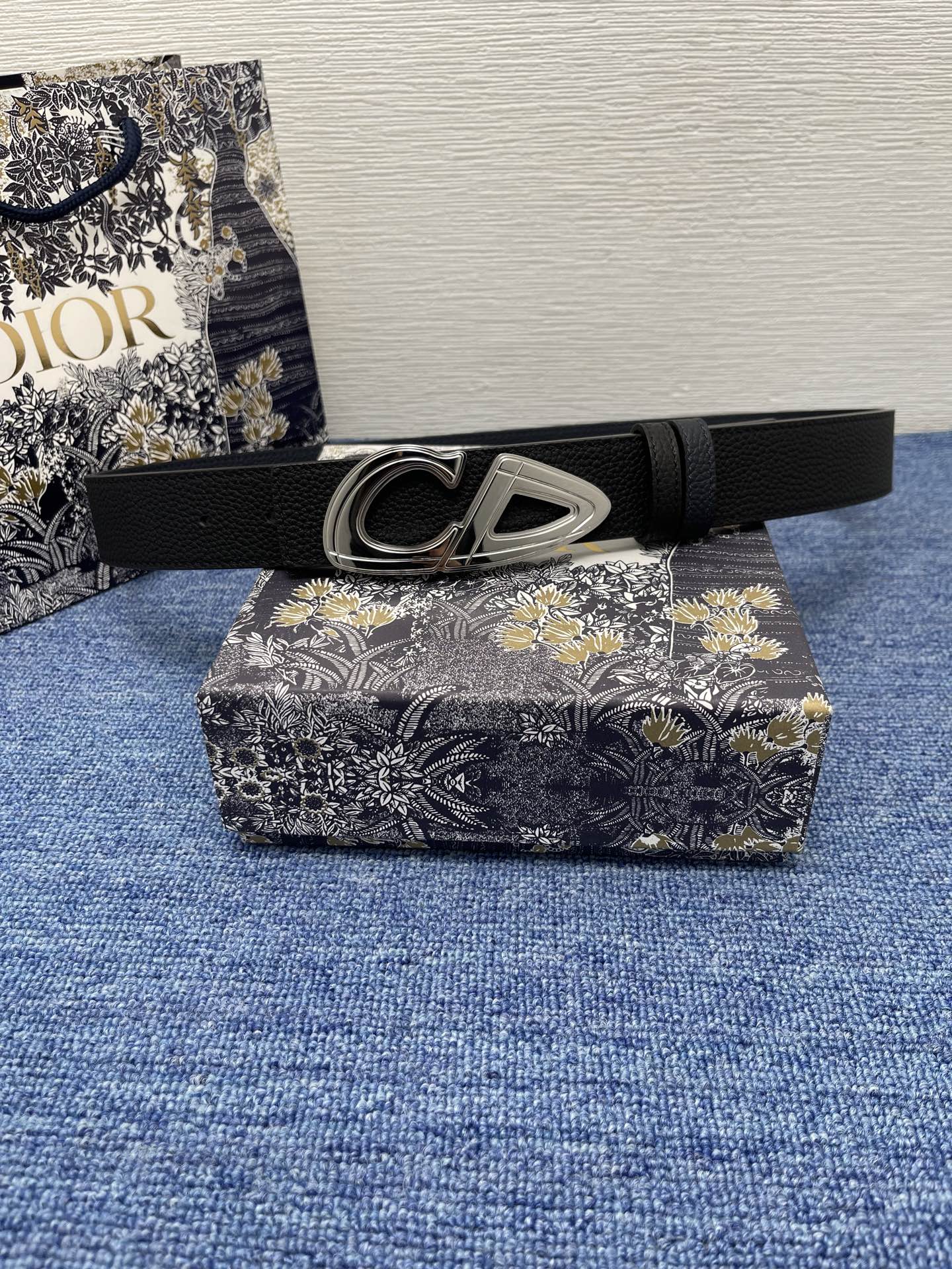 Dior Male Basic Belt Black