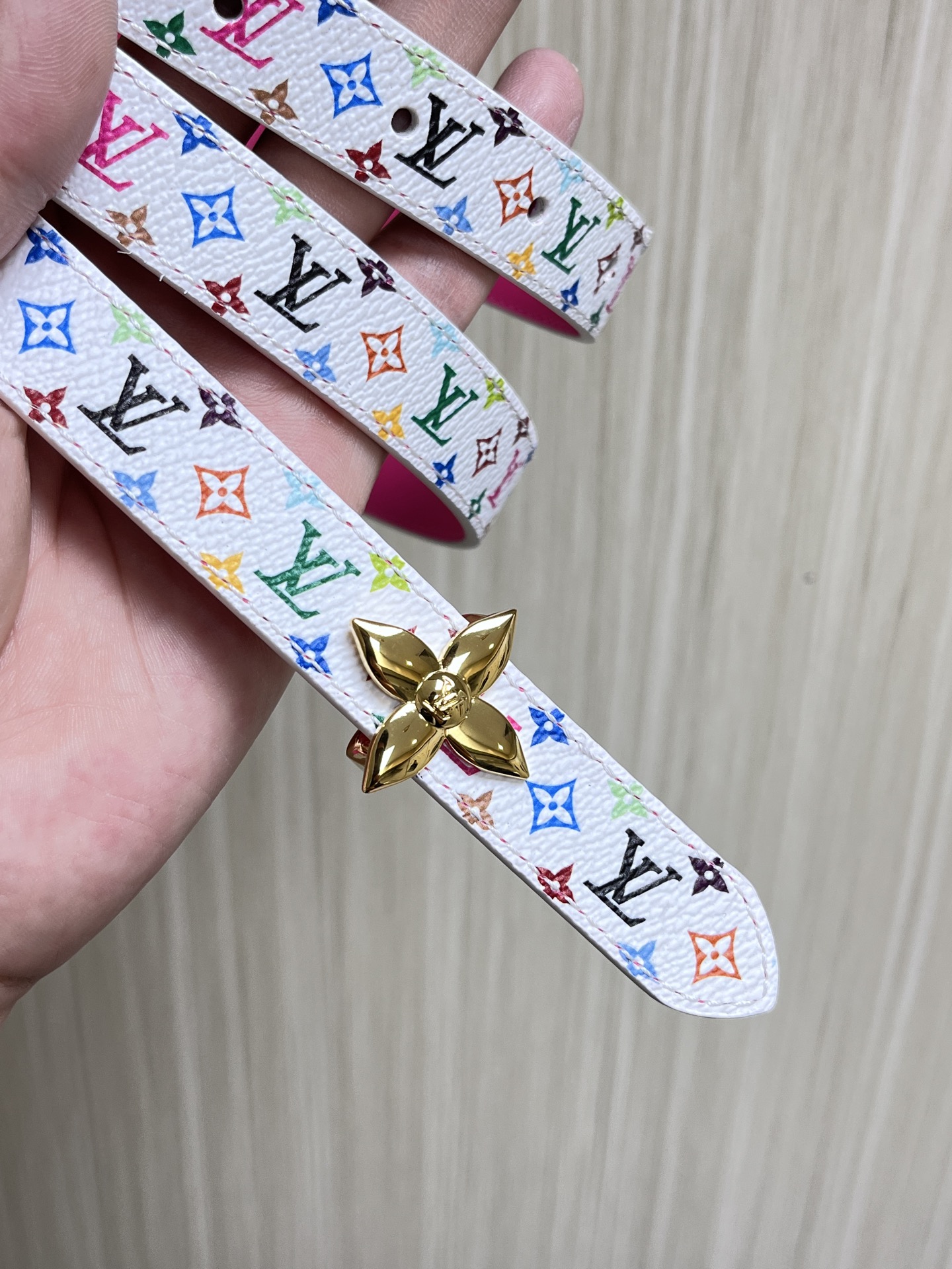 Louis Vuitton Female Basic Belt Red 0mm-s-m-l