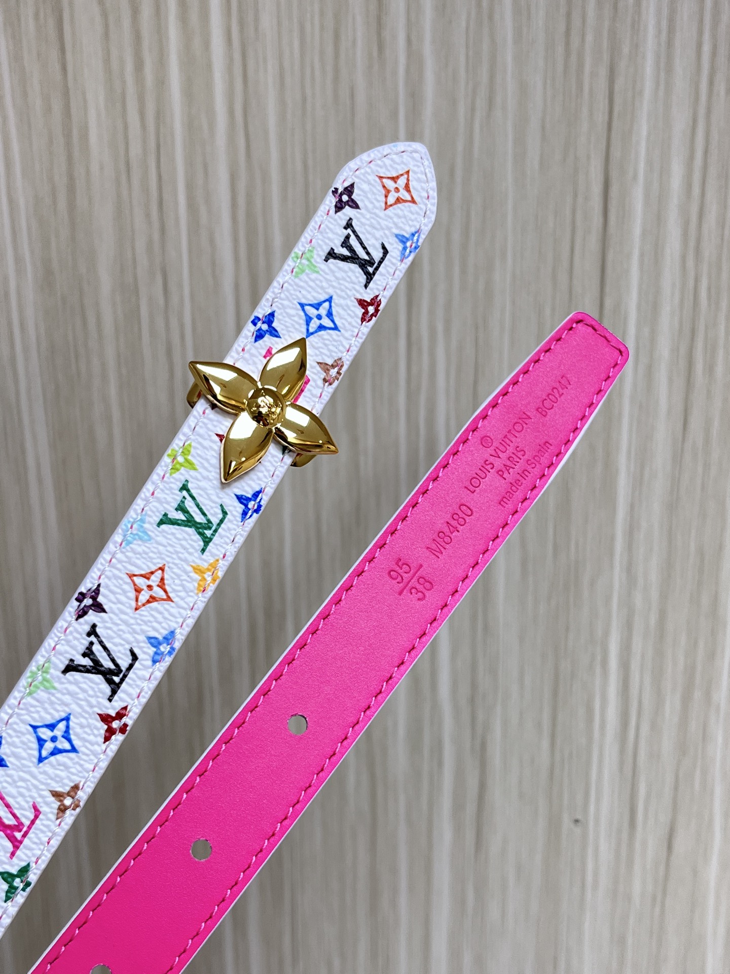 Louis Vuitton Female Basic Belt Red 0mm-s-m-l