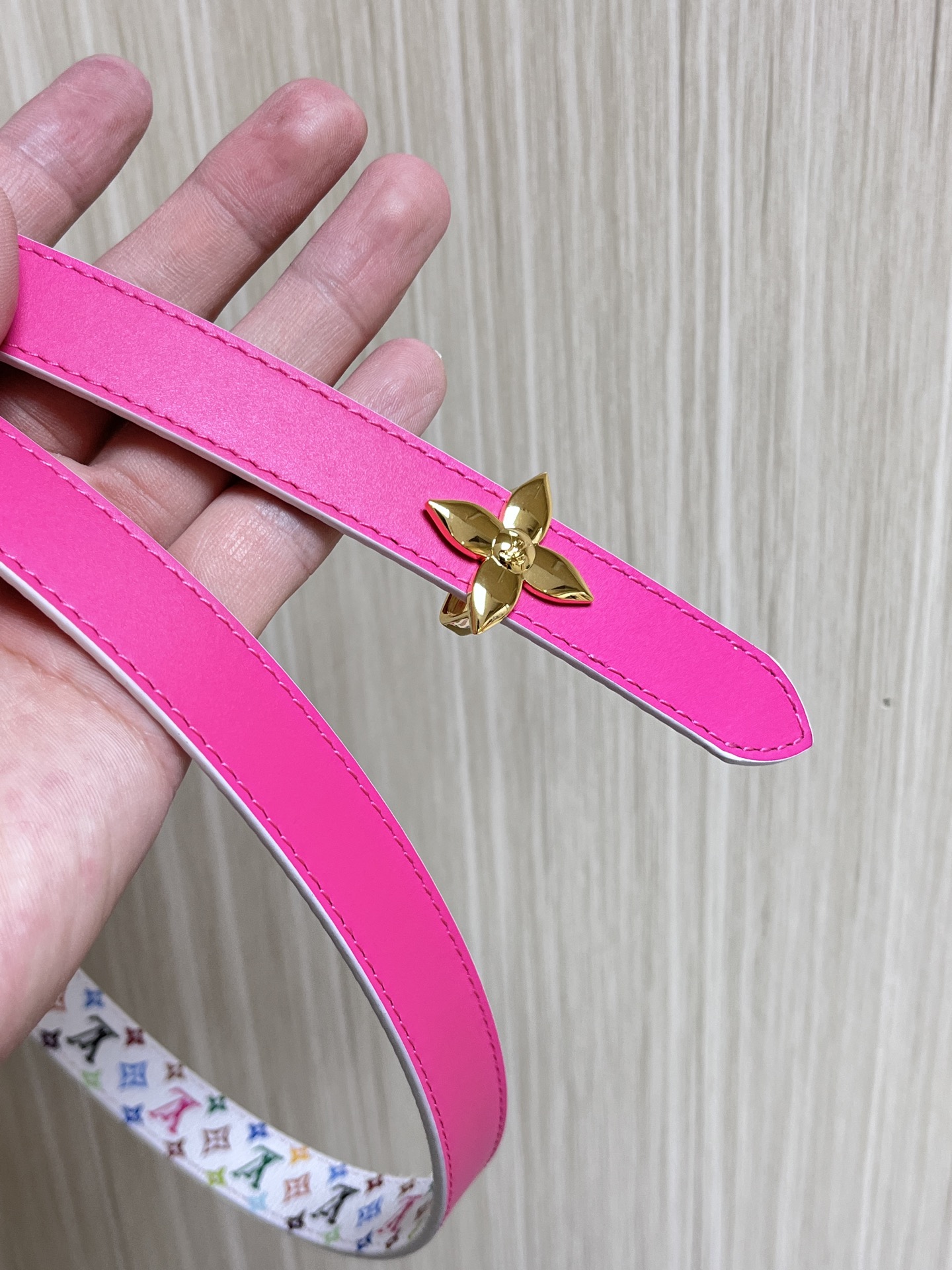 Louis Vuitton Female Basic Belt Red 0mm-s-m-l