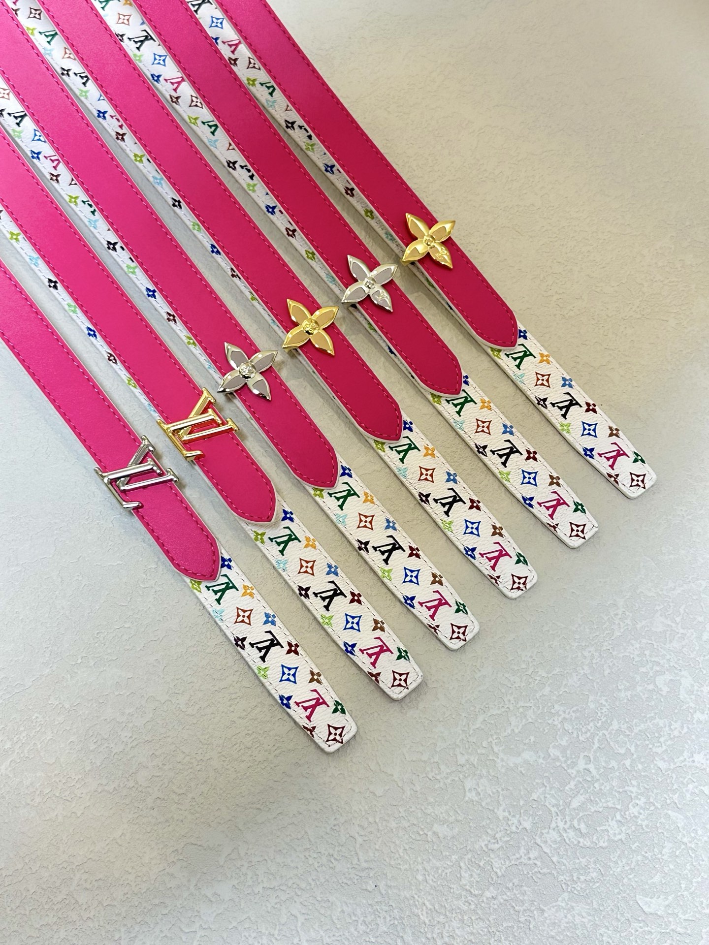 Louis Vuitton Female Basic Belt Red 0mm-s-m-l