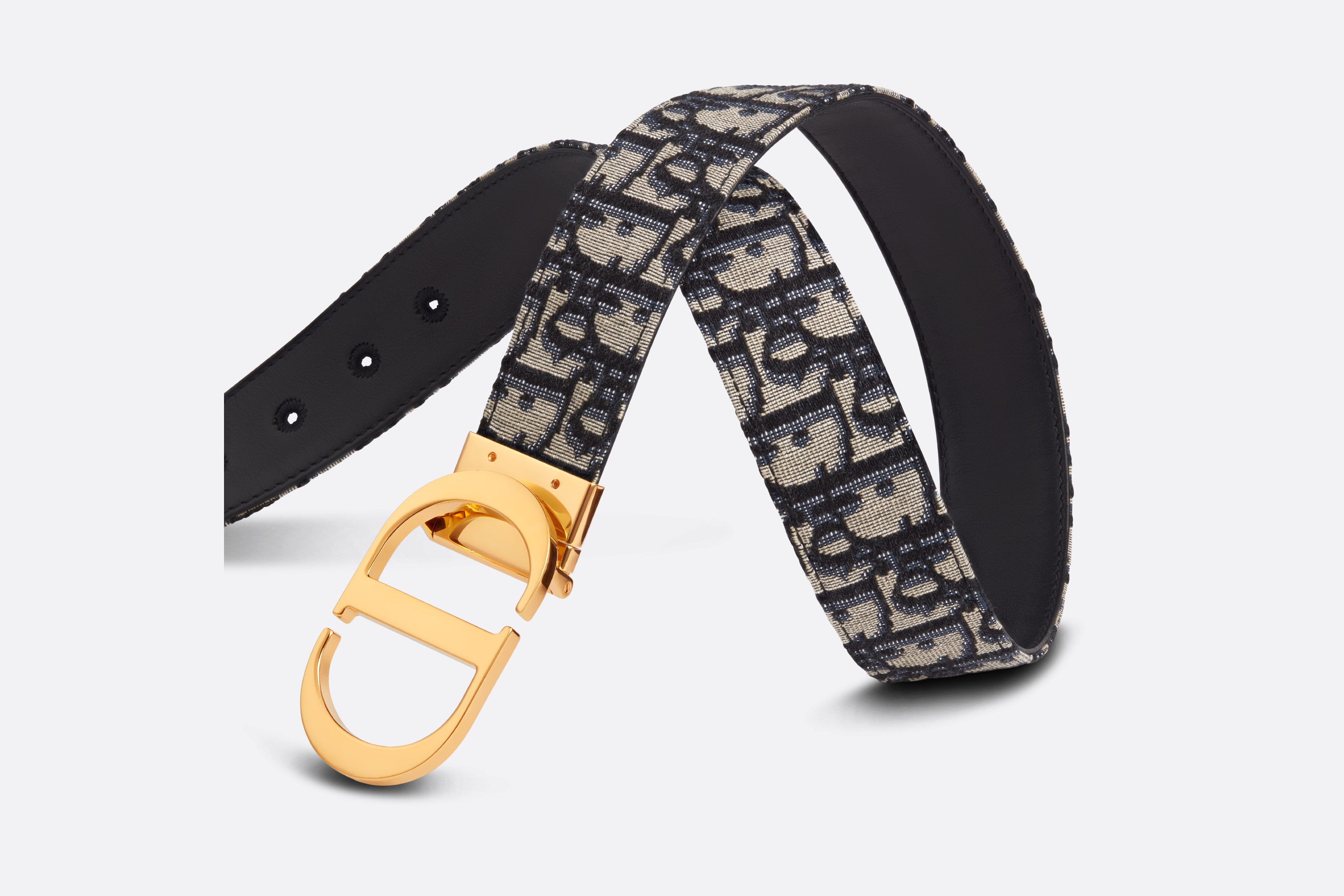 Dior Female Basic Belt Cow Leather Gold S-m-l