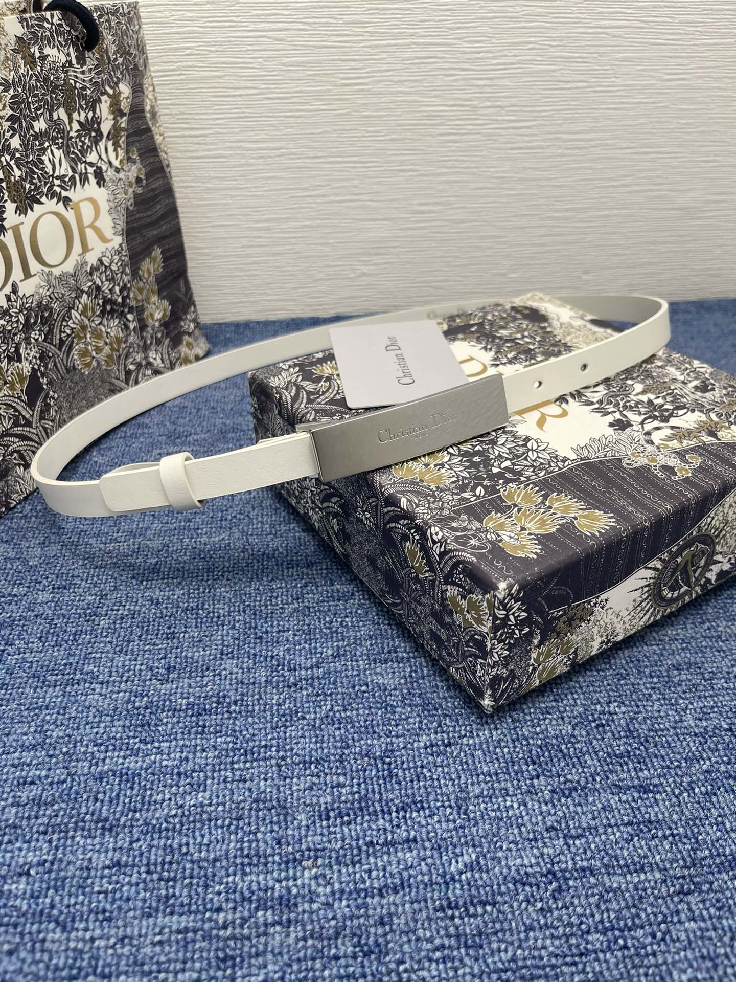 Dior Female Basic Belt Cow Leather Black S