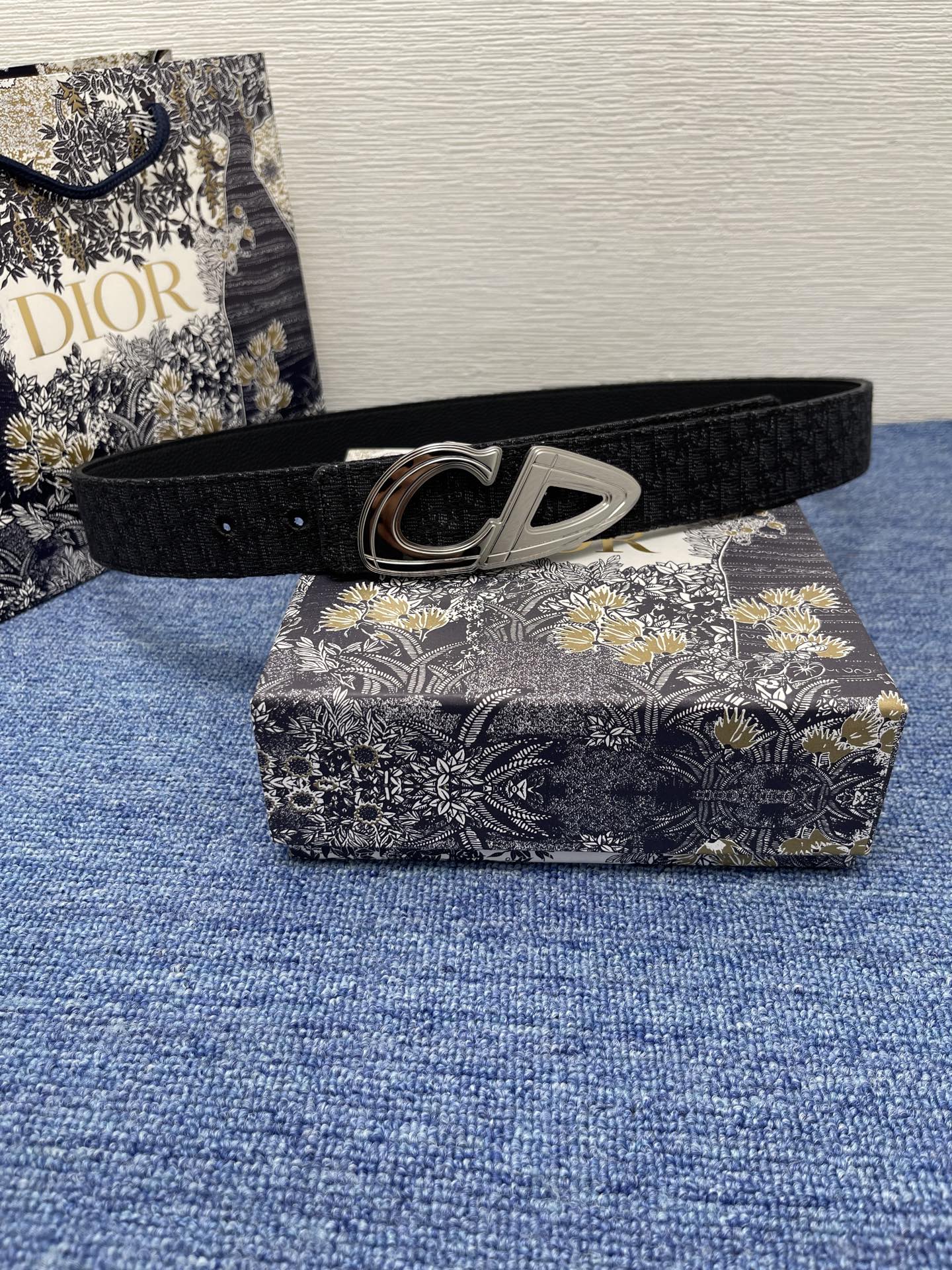 Dior Male Basic Belt Black