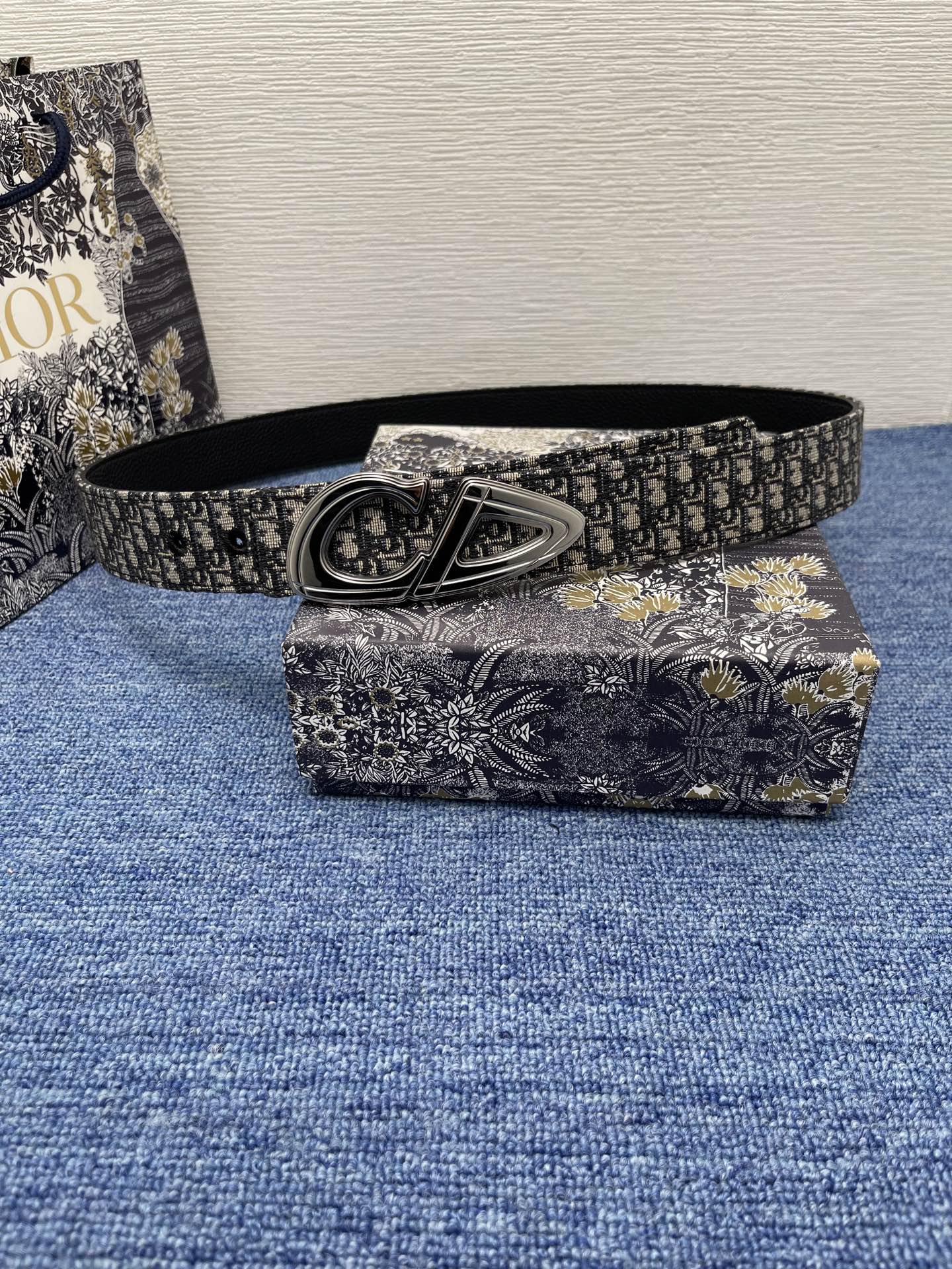 Dior Male Basic Belt Black