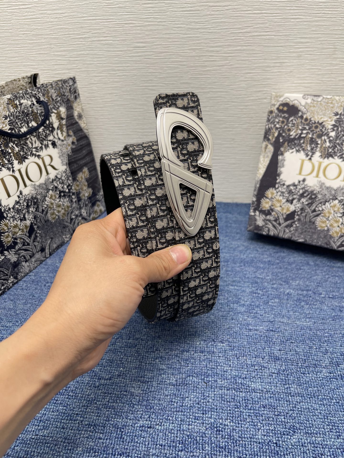 Dior Male Basic Belt Black