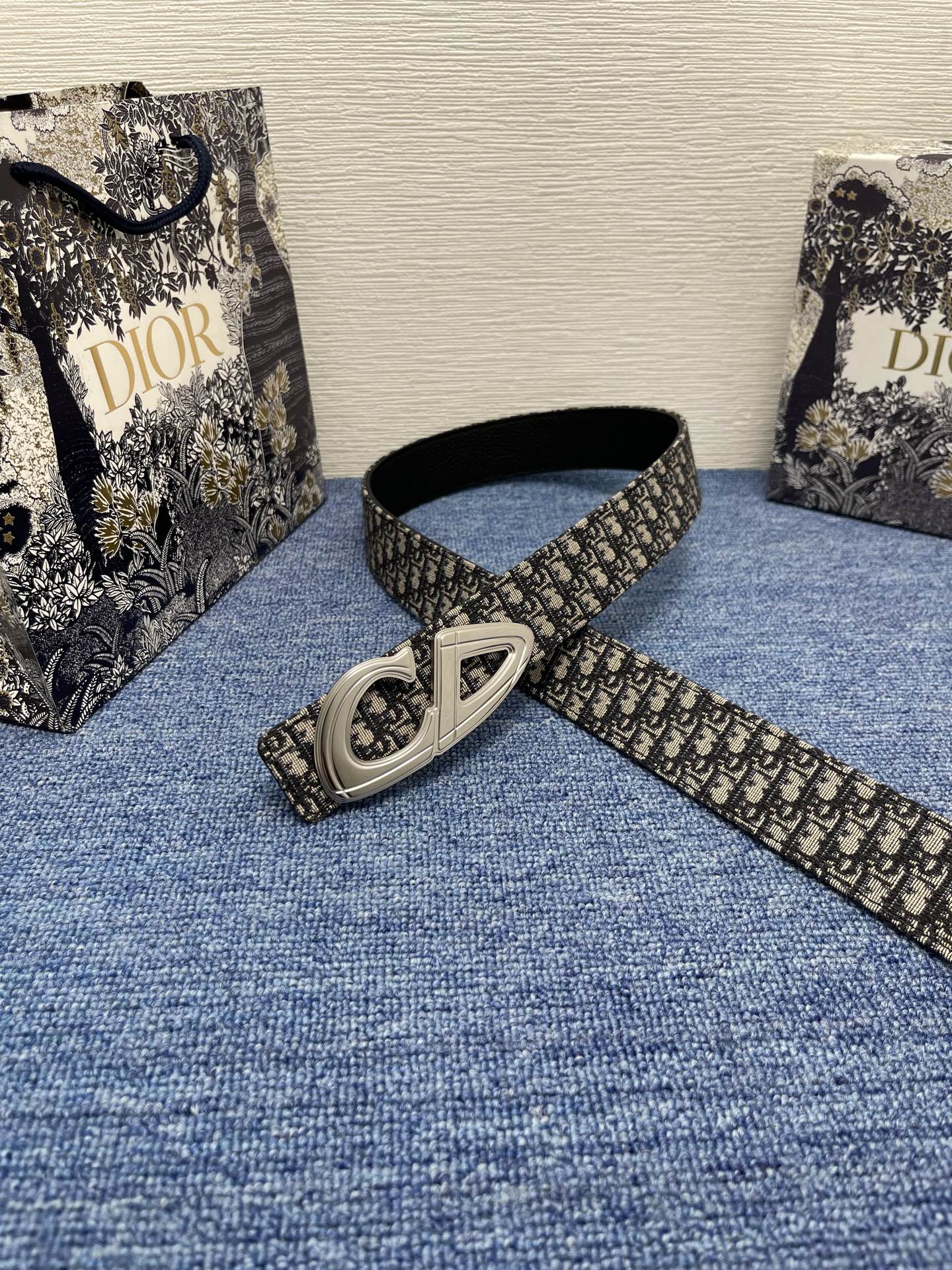 Dior Male Basic Belt Black