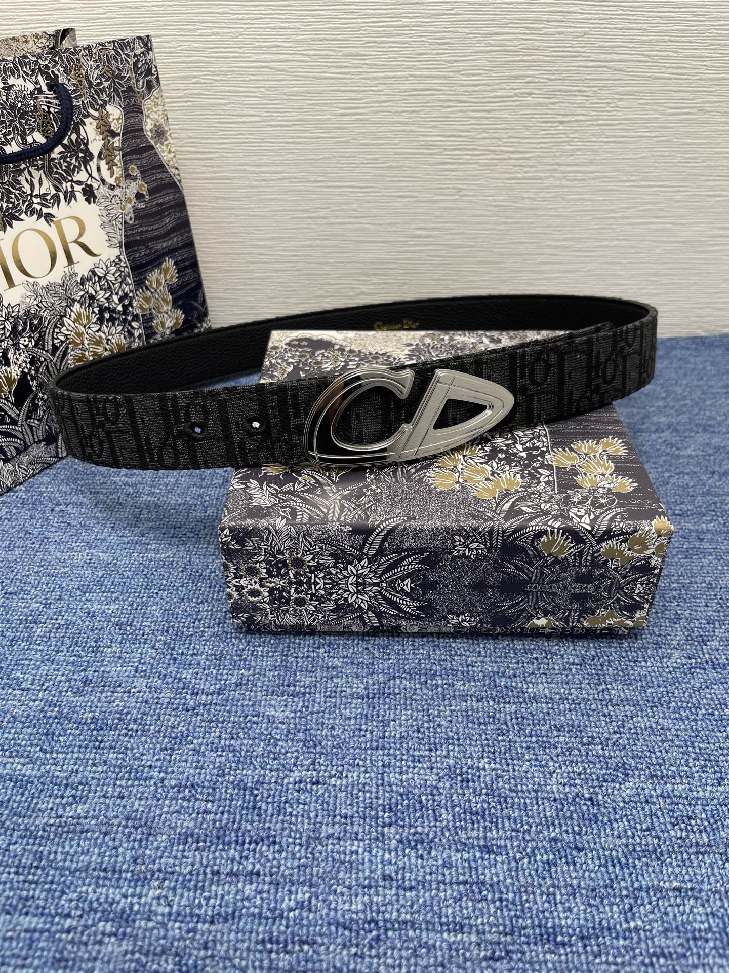 Dior Male Basic Belt Black