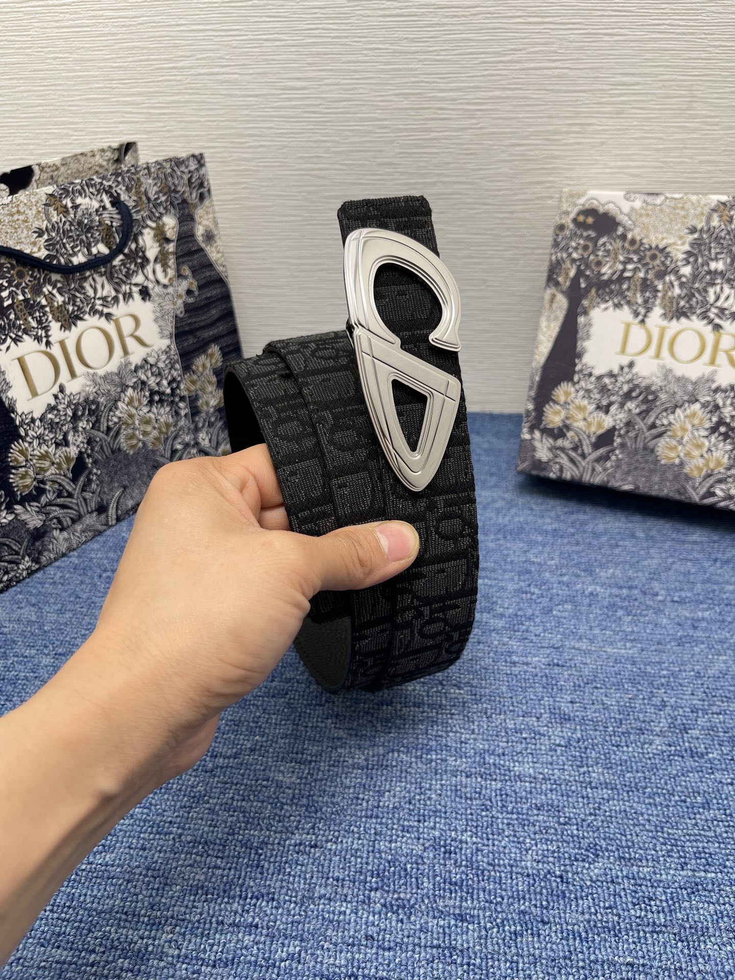 Dior Male Basic Belt Black