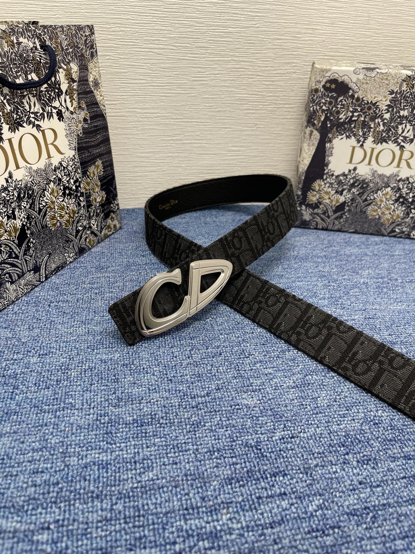 Dior Male Basic Belt Black