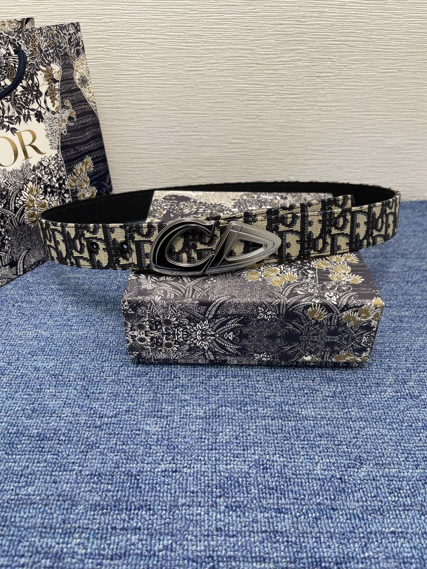 Dior Male Basic Belt Black