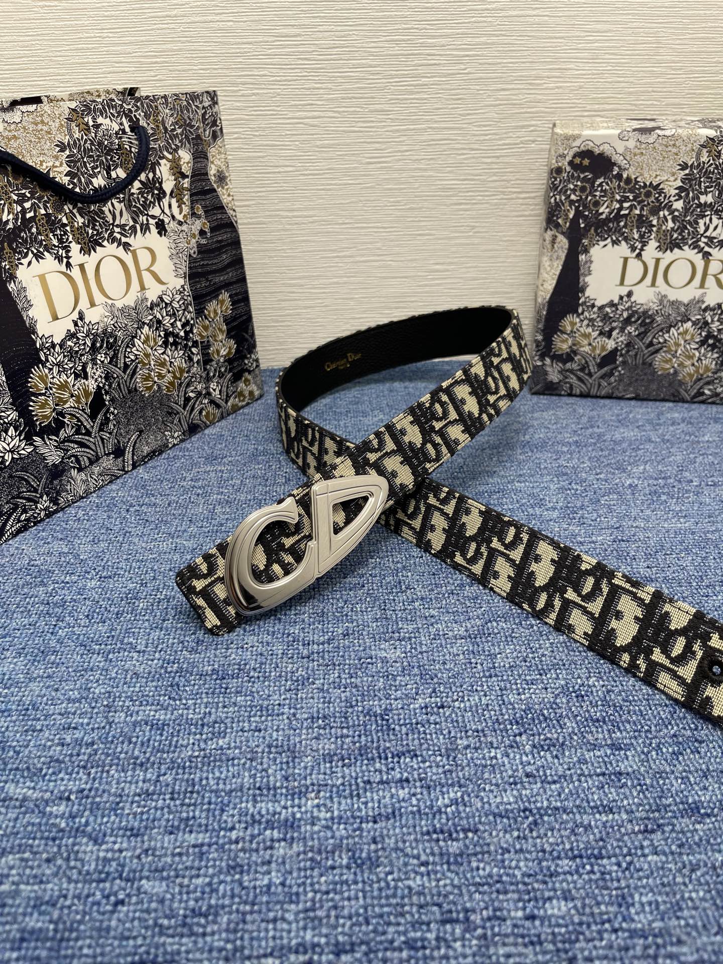 Dior Male Basic Belt Black