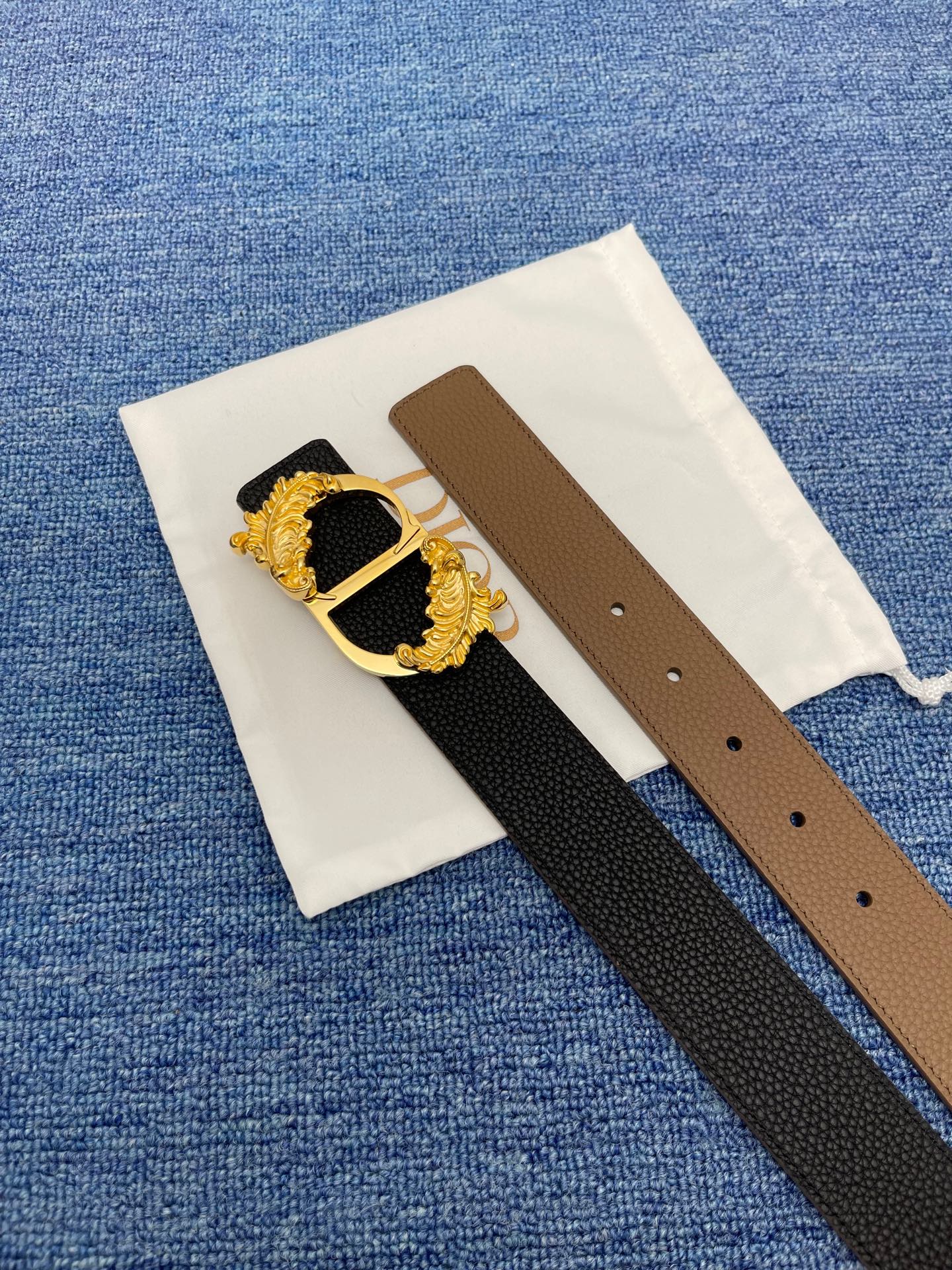 Dior Male Basic Belt Black M