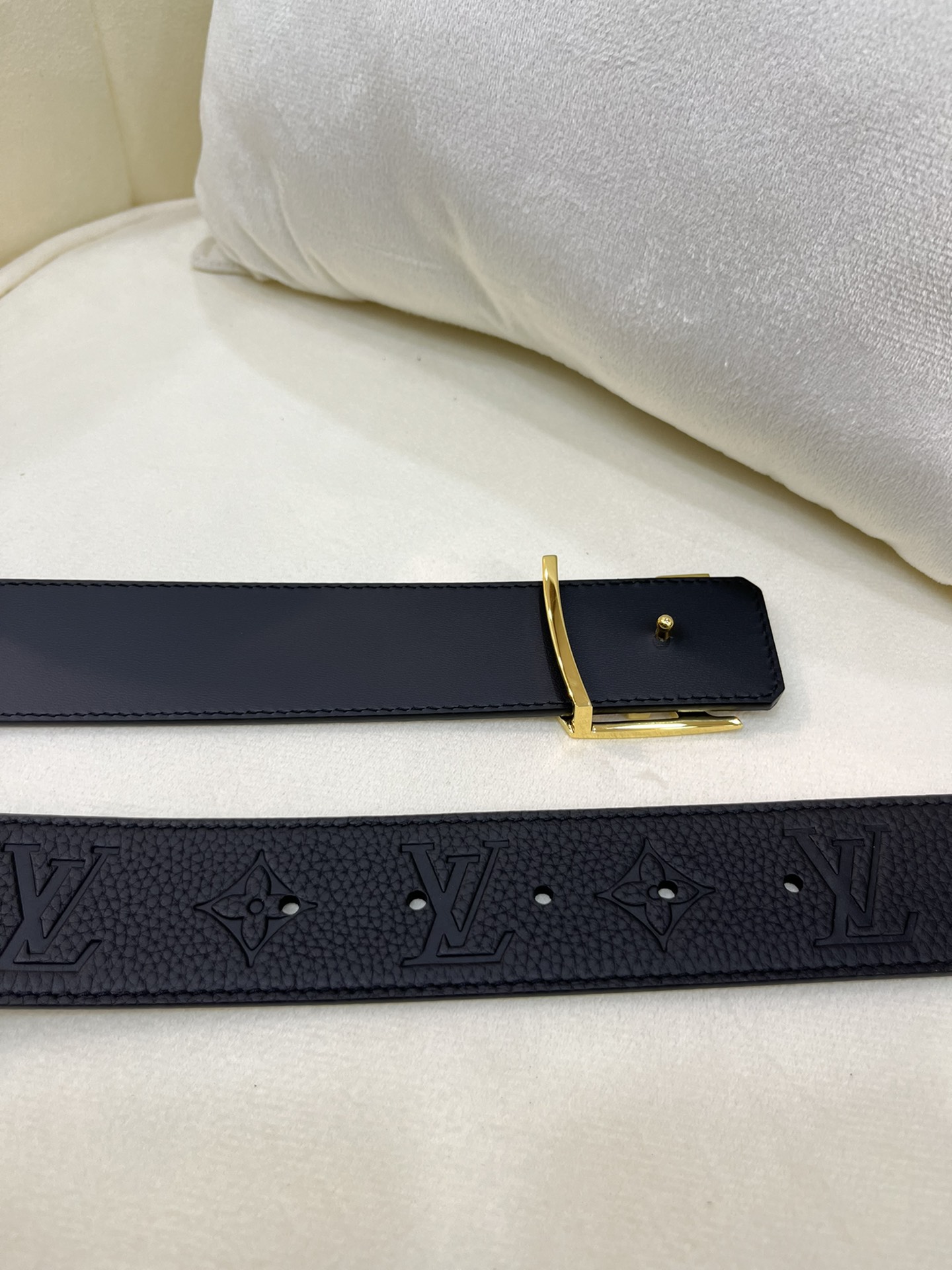 Louis Vuitton Male Basic Belt Canvas 40mm-95cm-125cm-l-m-s