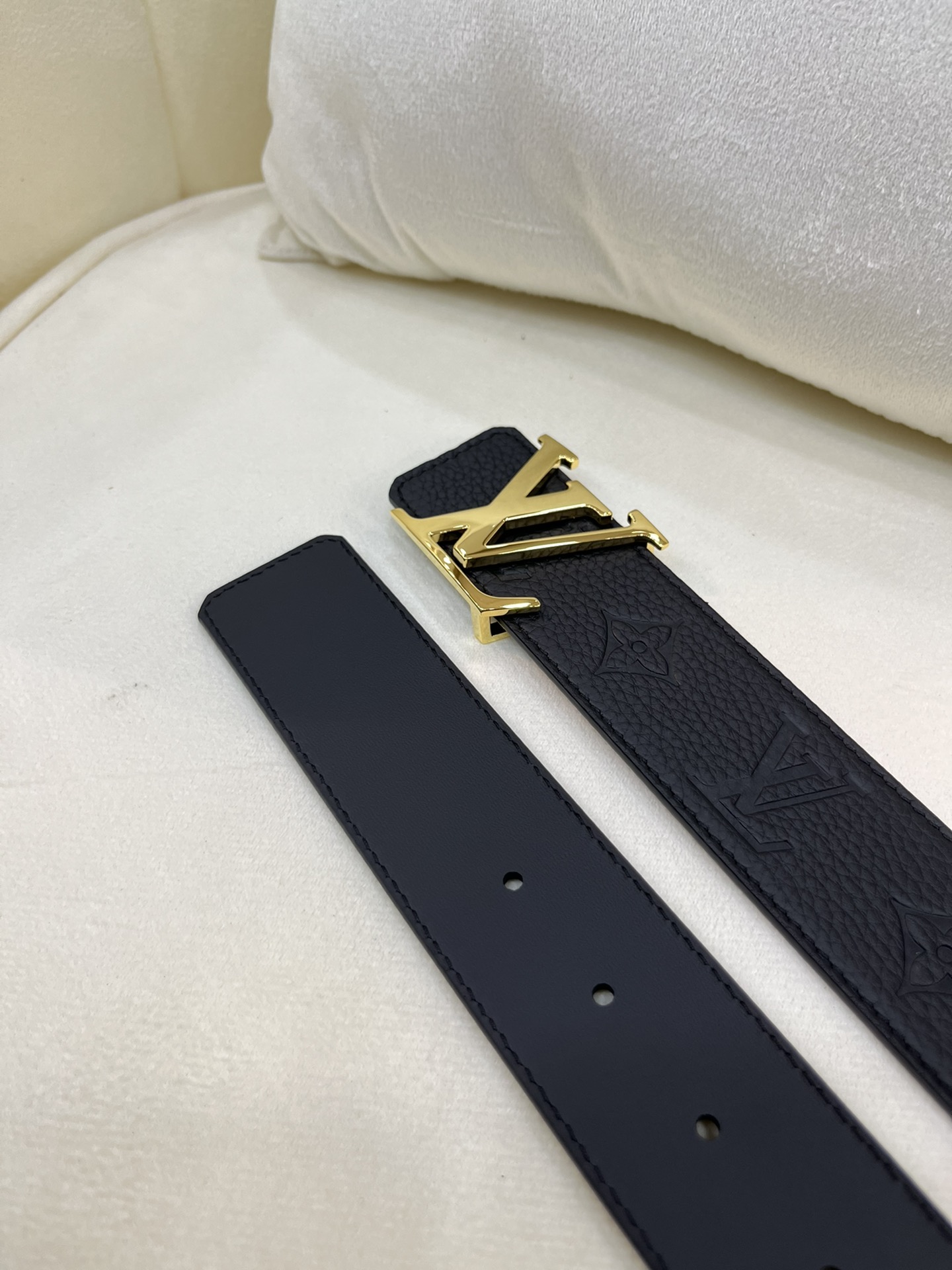 Louis Vuitton Male Basic Belt Canvas 40mm-95cm-125cm-l-m-s